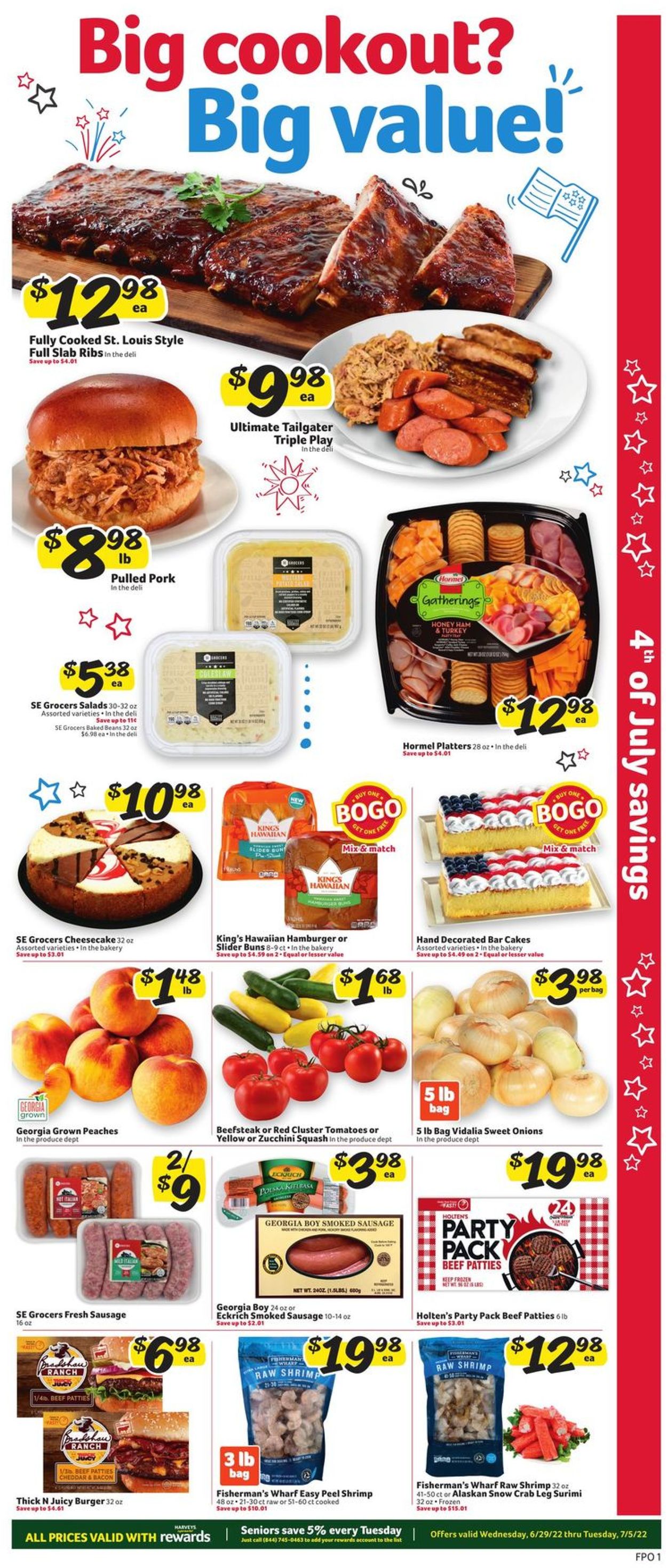 Harveys Supermarket Weekly Ad Circular - valid 06/29-07/05/2022 (Page 5)