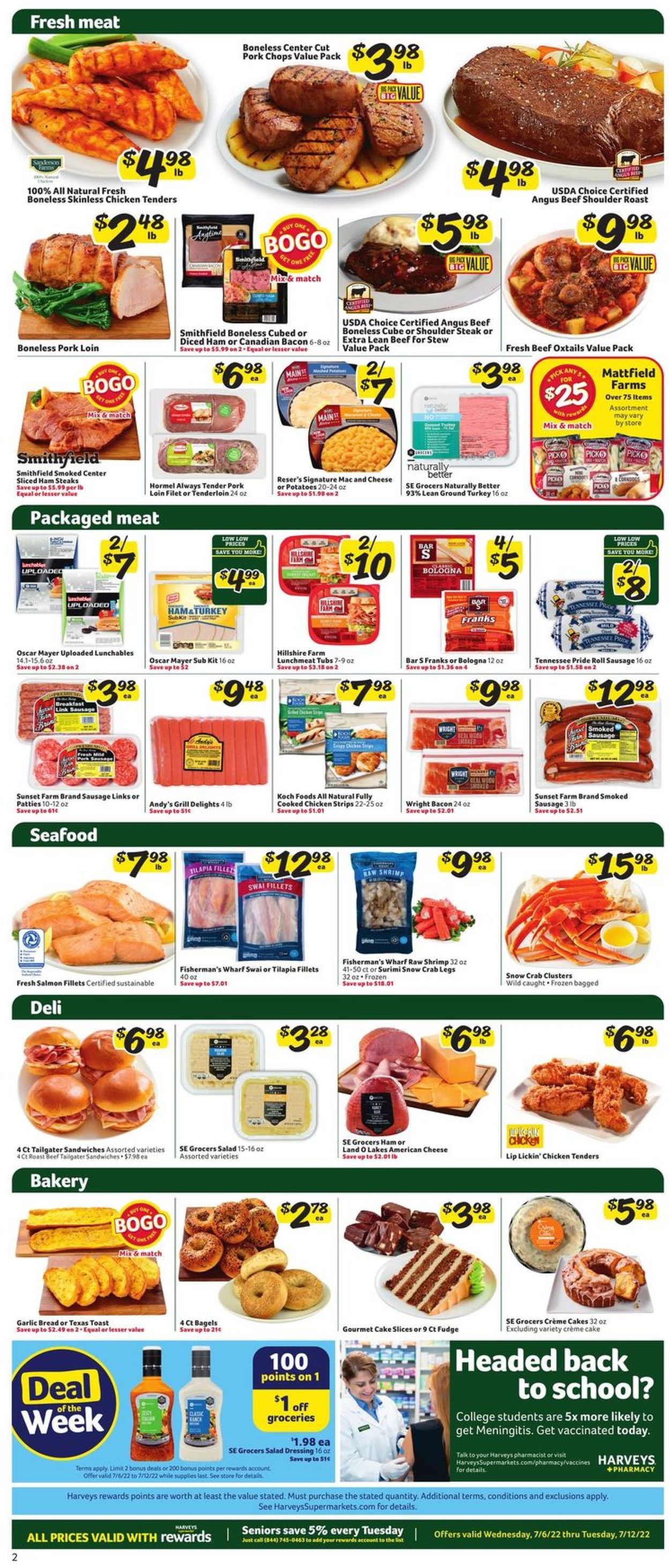 Harveys Supermarket Weekly Ad Circular - valid 07/06-07/12/2022 (Page 4)