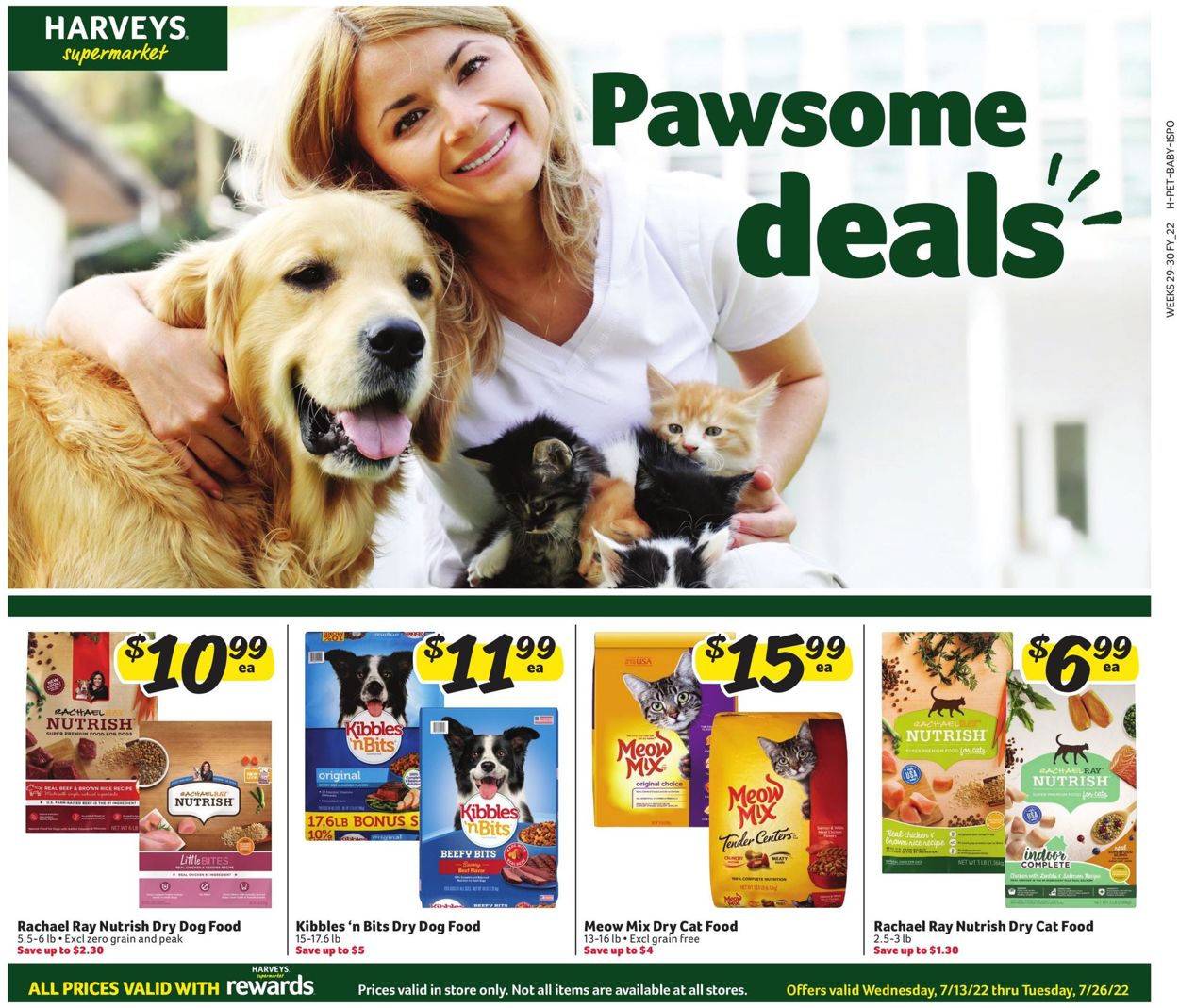 Harveys Supermarket Weekly Ad Circular - valid 07/13-07/26/2022