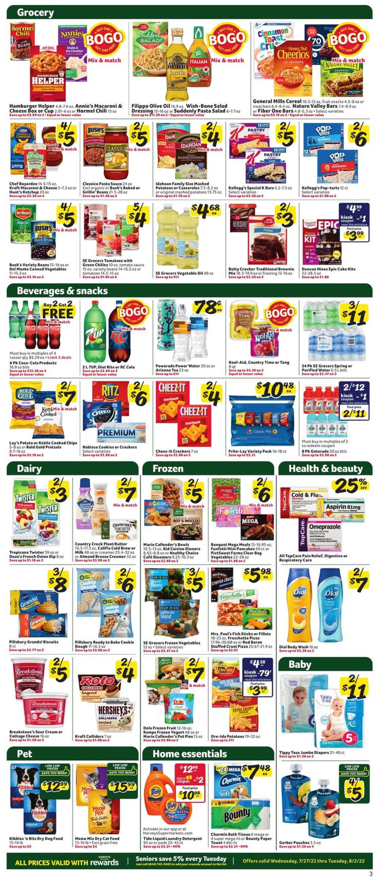 Harveys Supermarket Weekly Ad Circular - valid 07/27-08/02/2022 (Page 5)