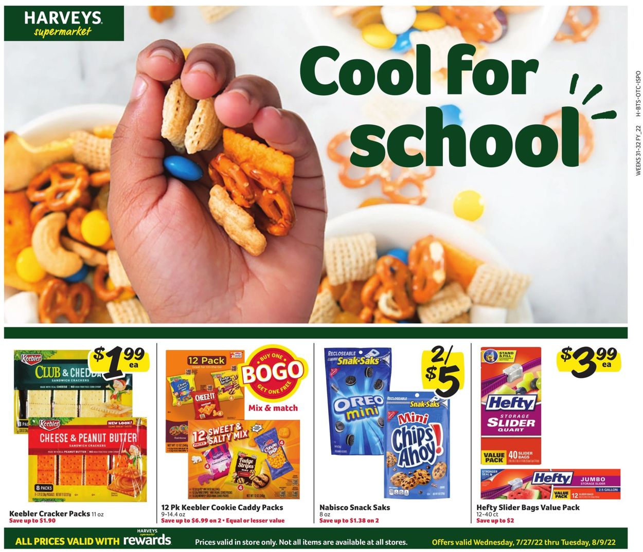 Harveys Supermarket Weekly Ad Circular - valid 07/27-08/09/2022