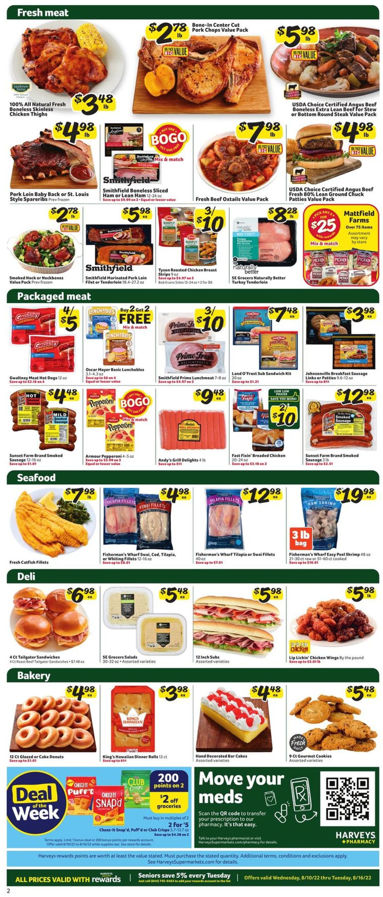 Harveys Supermarket Weekly Ad Circular - valid 08/10-08/16/2022 (Page 4)