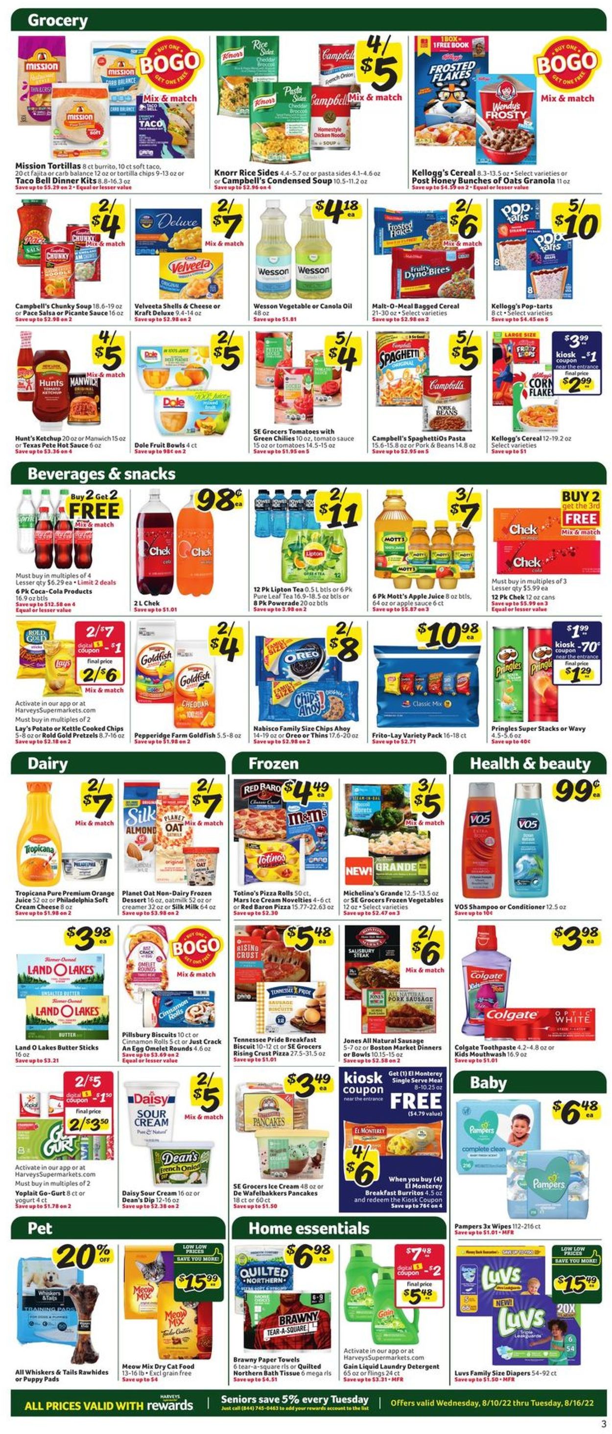 Harveys Supermarket Weekly Ad Circular - valid 08/10-08/16/2022 (Page 5)