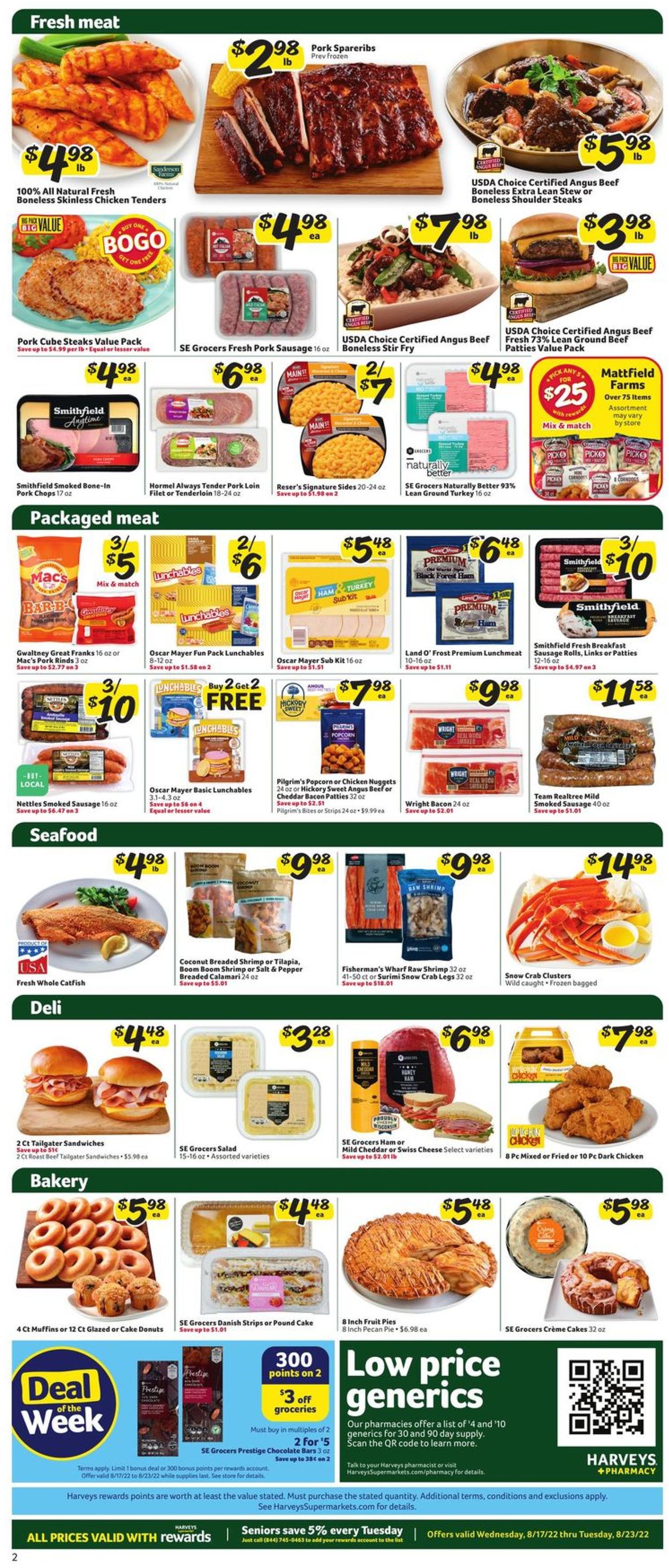 Harveys Supermarket Weekly Ad Circular - valid 08/17-08/23/2022 (Page 4)