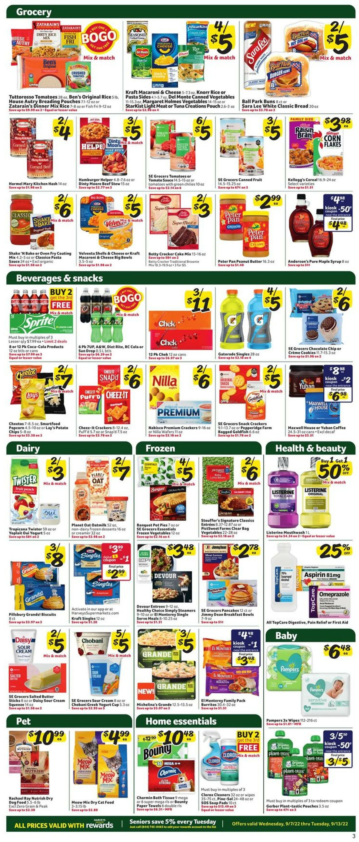 Harveys Supermarket Weekly Ad Circular - valid 09/07-09/13/2022 (Page 5)