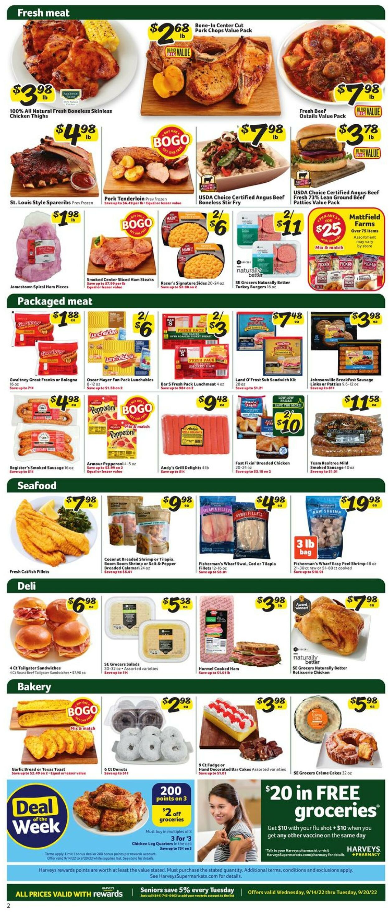 Harveys Supermarket Weekly Ad Circular - valid 09/14-09/20/2022 (Page 4)