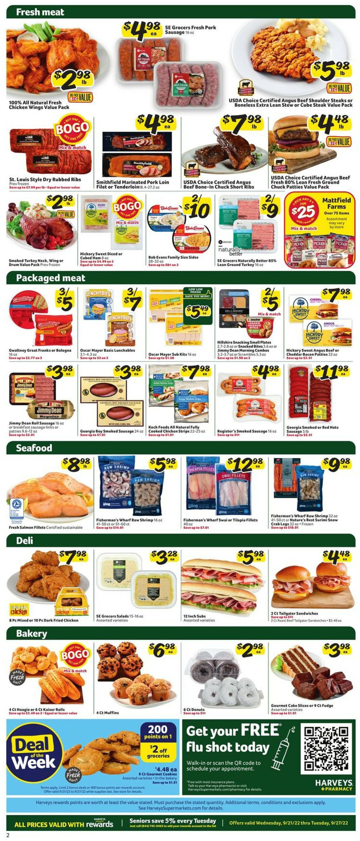 Harveys Supermarket Weekly Ad Circular - valid 09/21-09/27/2022 (Page 4)