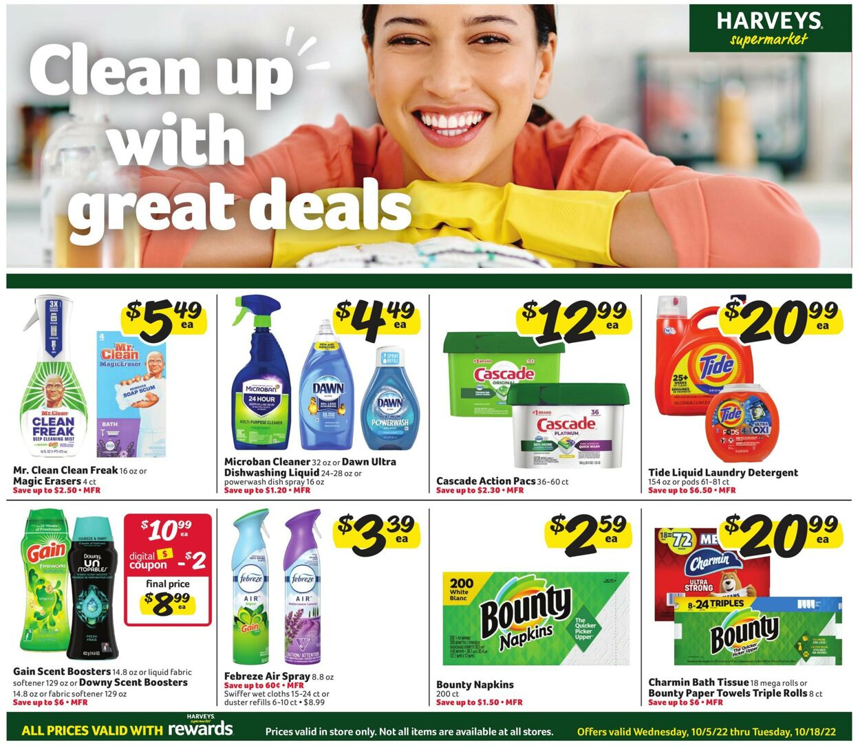 Harveys Supermarket Weekly Ad Circular - valid 10/05-10/18/2022 (Page 8)