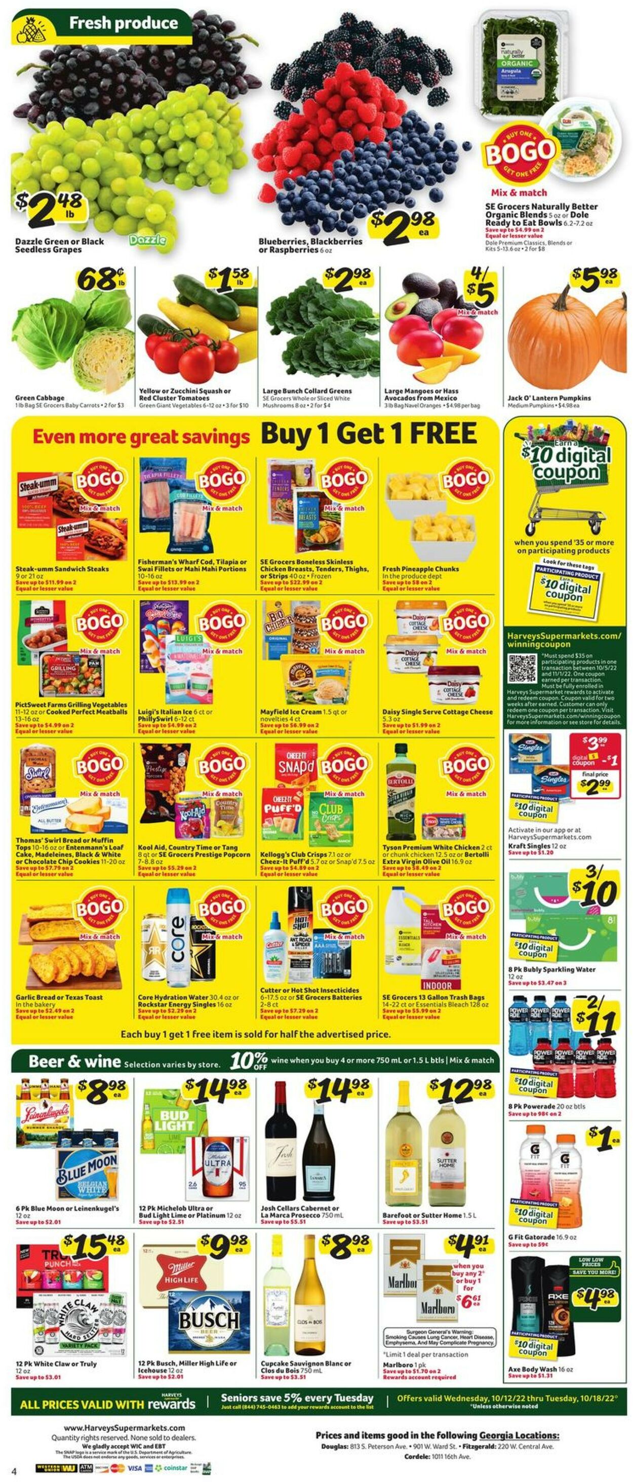 Harveys Supermarket Weekly Ad Circular - valid 10/12-10/18/2022 (Page 7)
