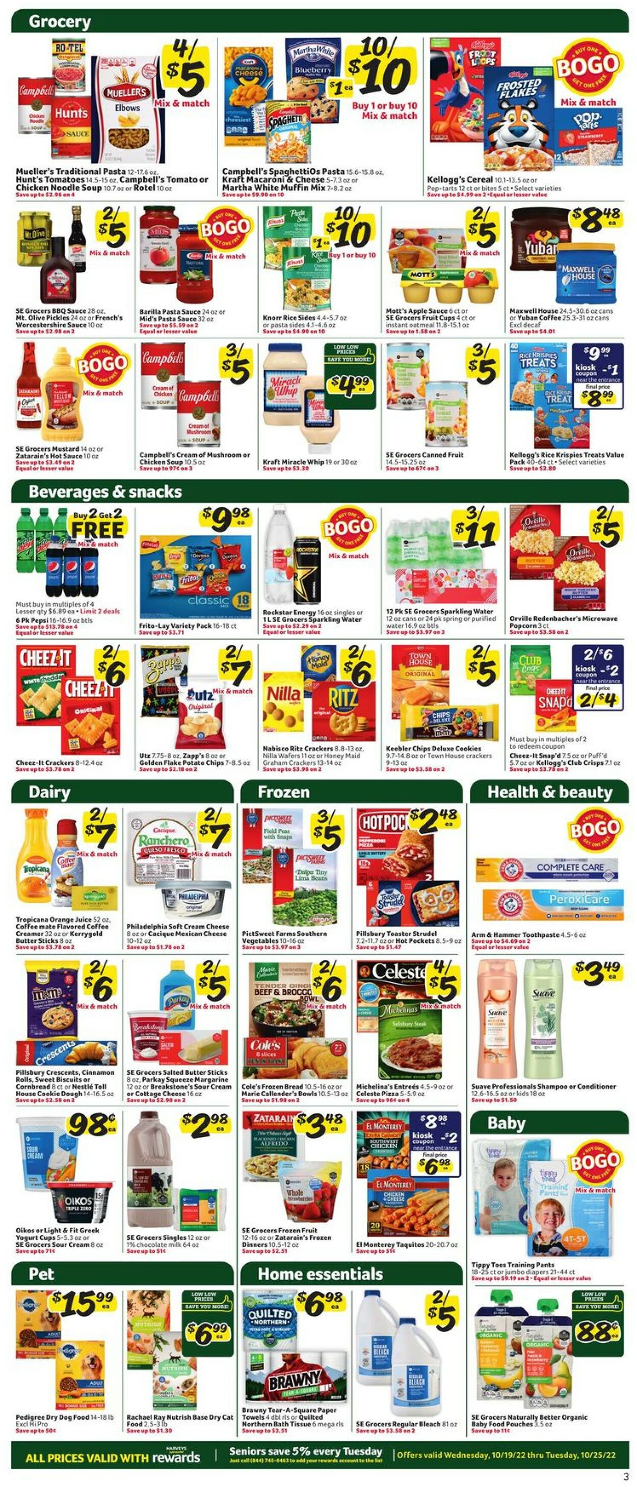 Harveys Supermarket Weekly Ad Circular - valid 10/19-10/25/2022 (Page 5)