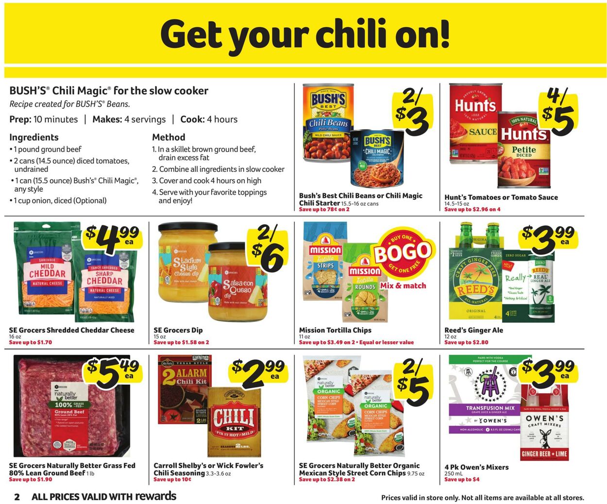 Harveys Supermarket Weekly Ad Circular - valid 10/19-11/01/2022 (Page 2)