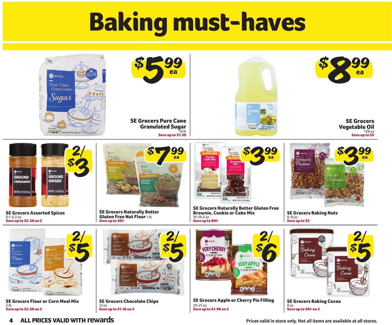 Harveys Supermarket Weekly Ad Circular - valid 10/19-11/01/2022 (Page 4)
