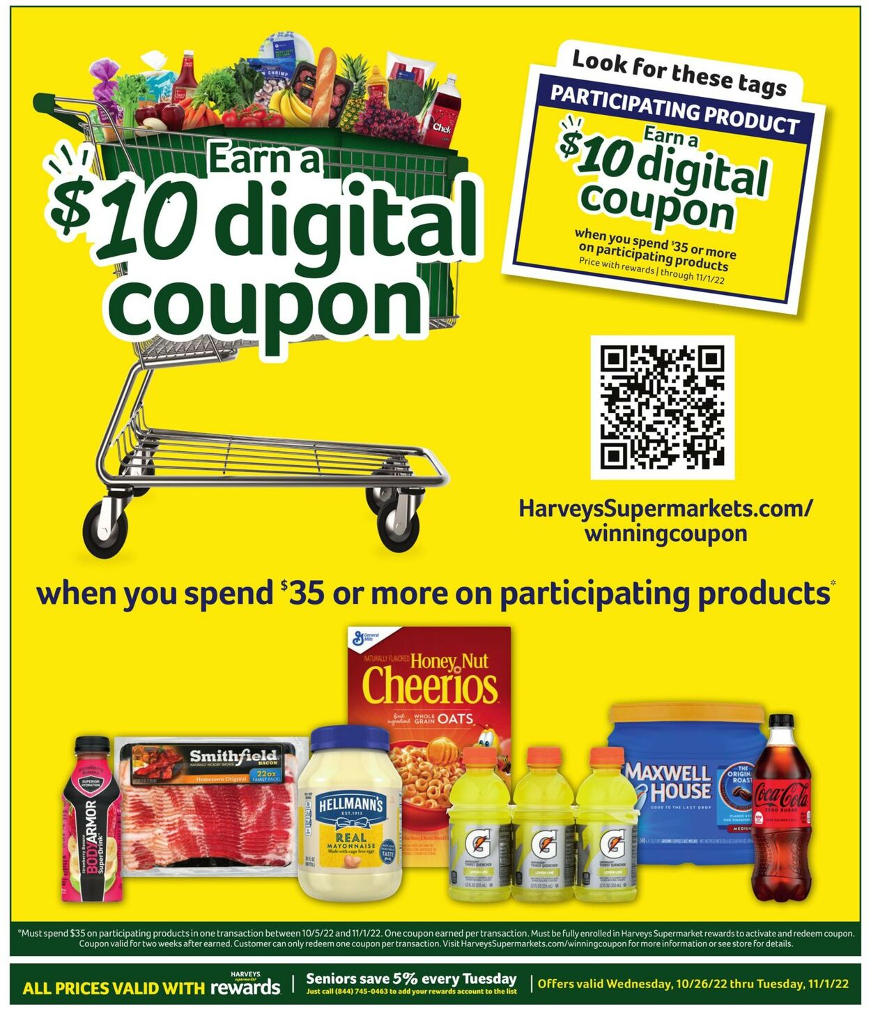 Harveys Supermarket Weekly Ad Circular - valid 10/26-11/01/2022 (Page 9)