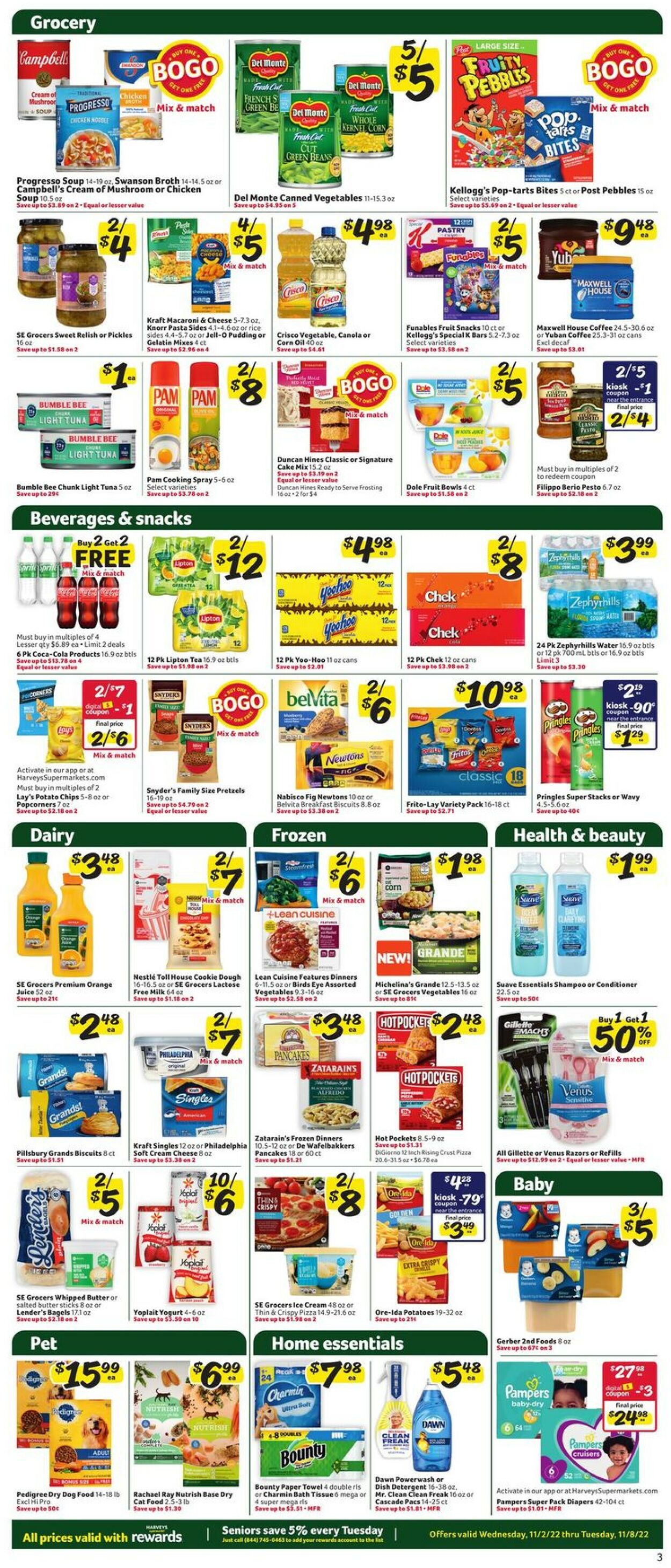 Harveys Supermarket Weekly Ad Circular - valid 11/02-11/08/2022 (Page 7)