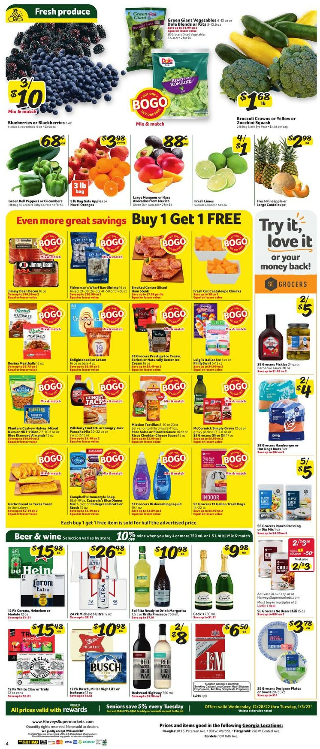 Harveys Supermarket Weekly Ad Circular - valid 12/28-01/03/2023 (Page 7)