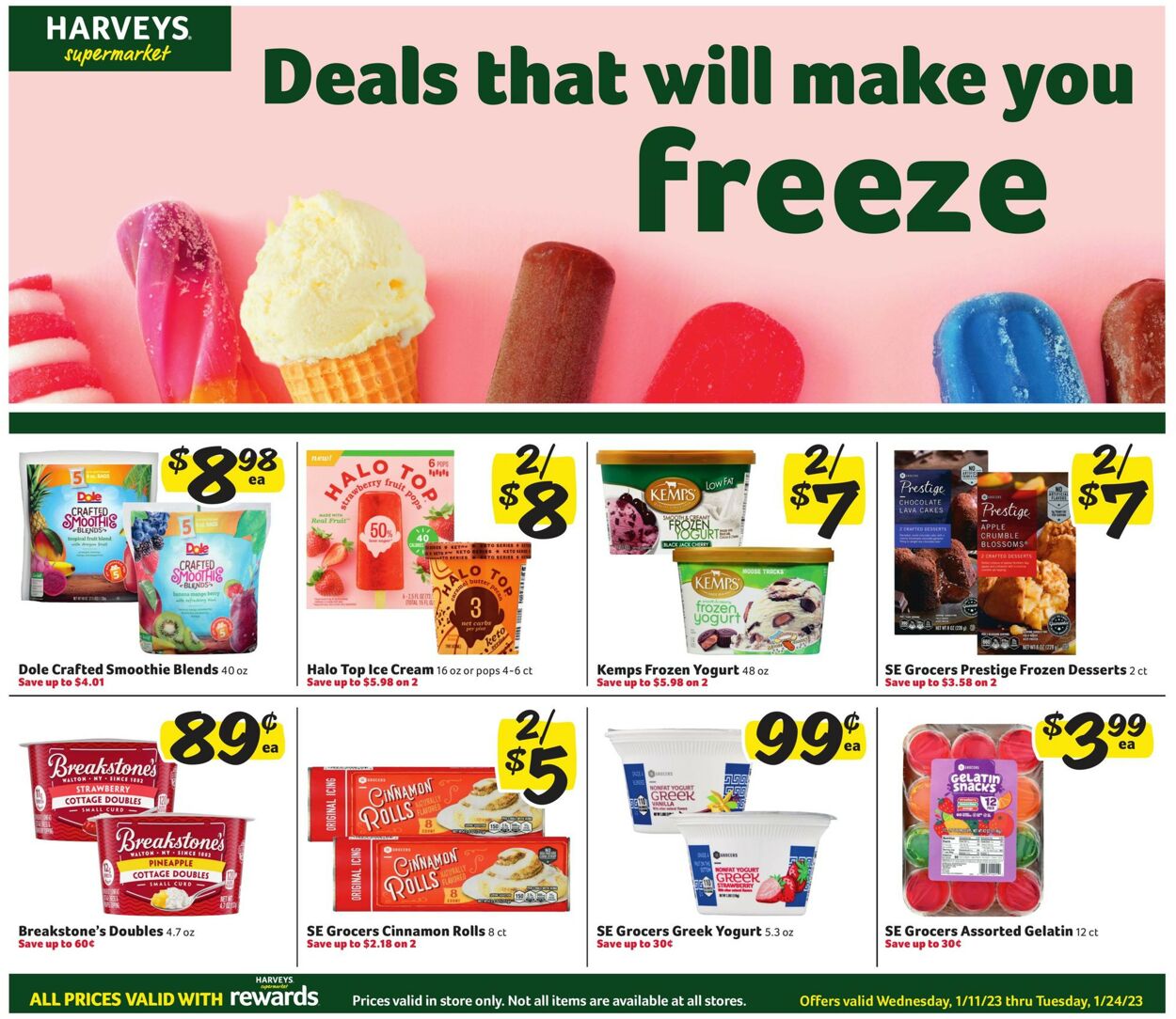 Harveys Supermarket Weekly Ad Circular - valid 01/11-01/24/2023 (Page 4)