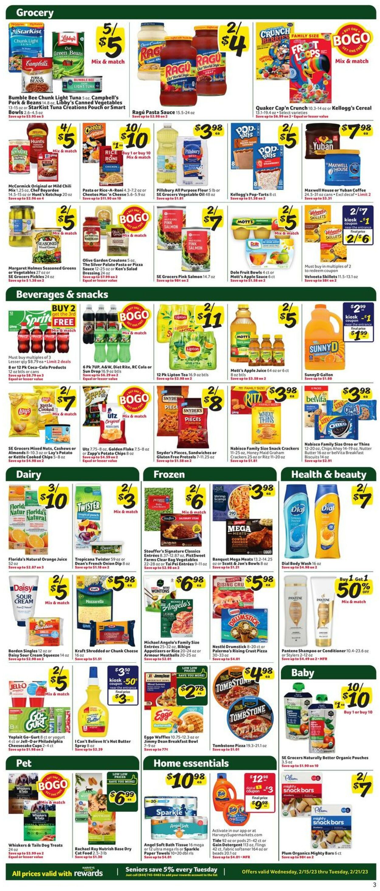 Harveys Supermarket Weekly Ad Circular - valid 02/15-02/21/2023 (Page 6)