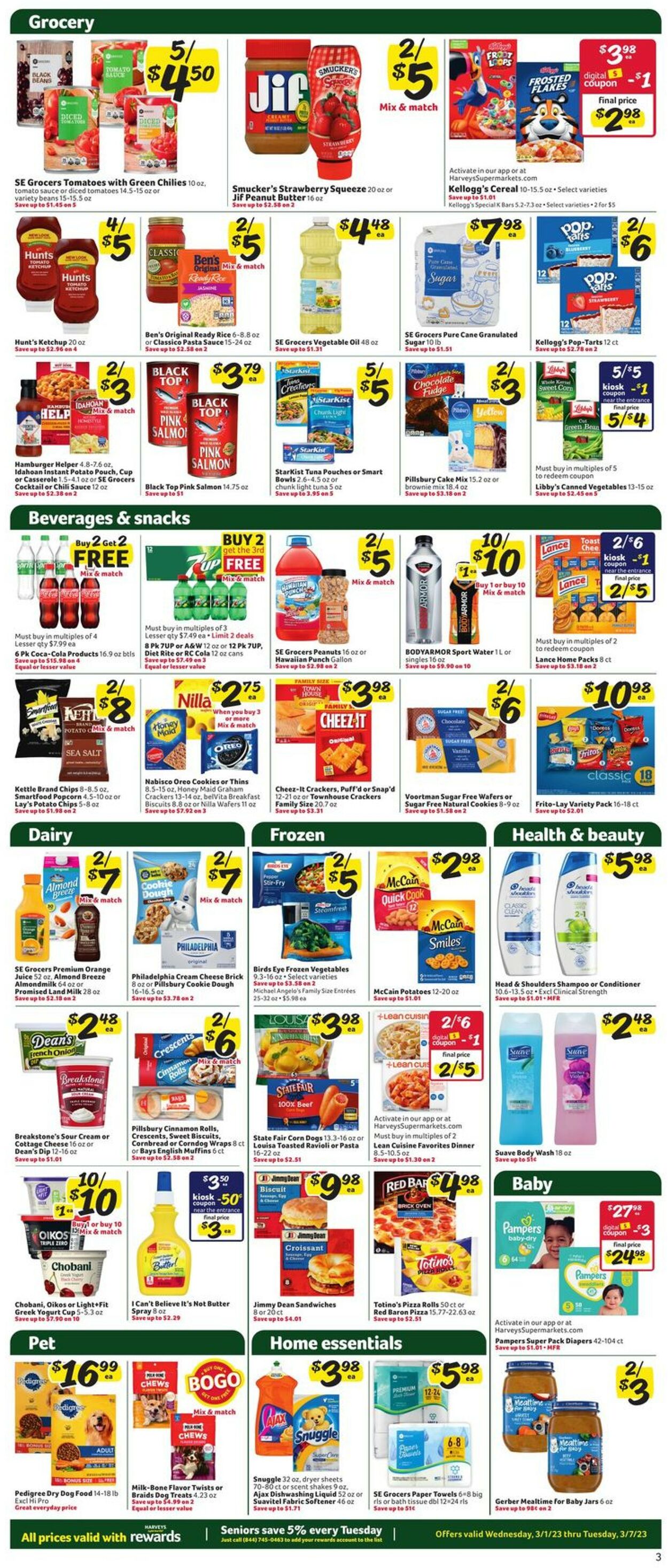 Harveys Supermarket Weekly Ad Circular - valid 03/01-03/07/2023 (Page 6)
