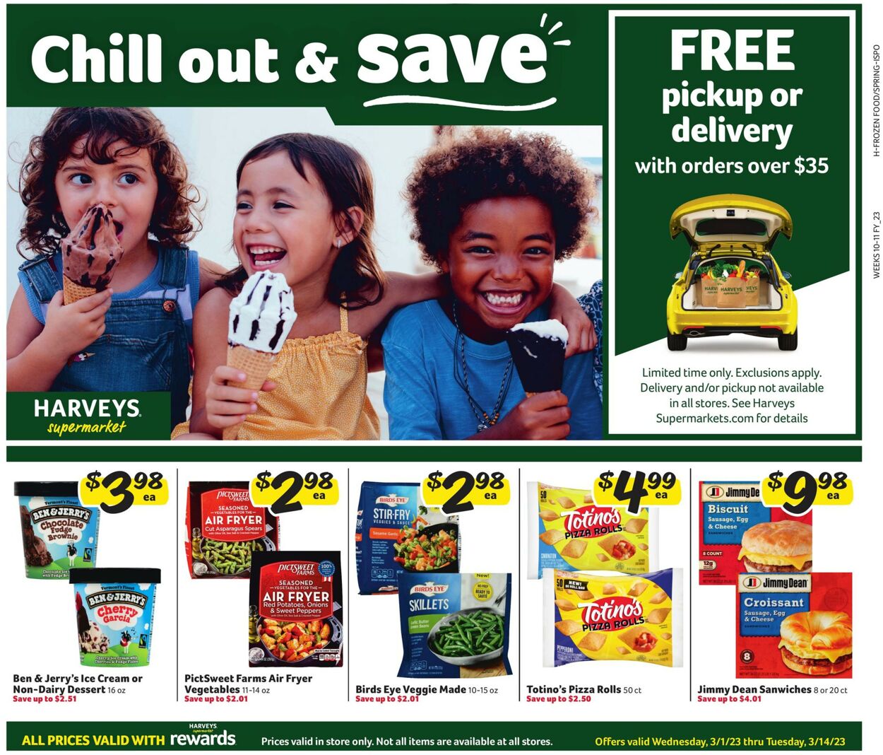 Harveys Supermarket Weekly Ad Circular - valid 03/01-03/14/2023