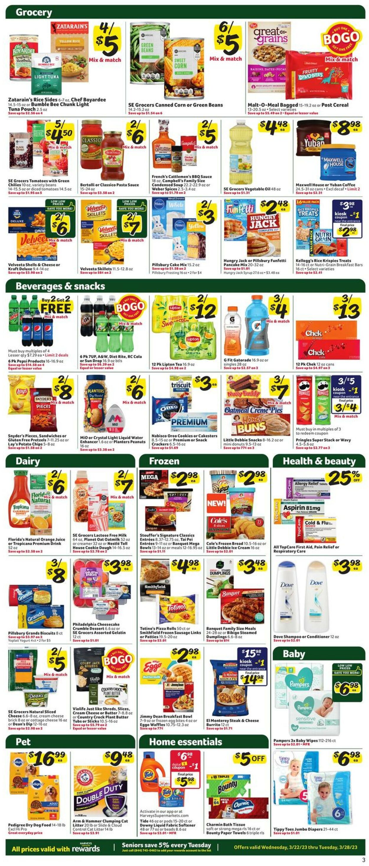 Harveys Supermarket Weekly Ad Circular - valid 03/22-03/28/2023 (Page 5)