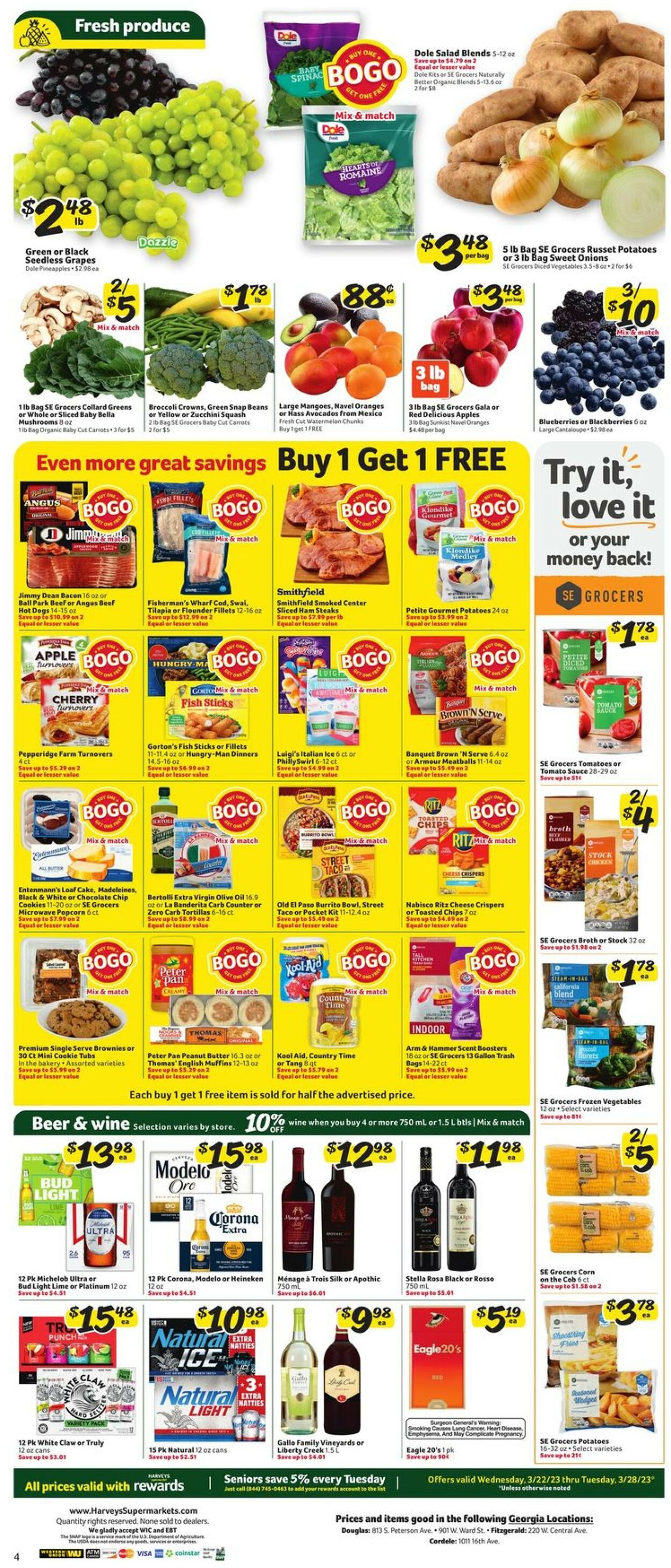 Harveys Supermarket Weekly Ad Circular - valid 03/22-03/28/2023 (Page 7)