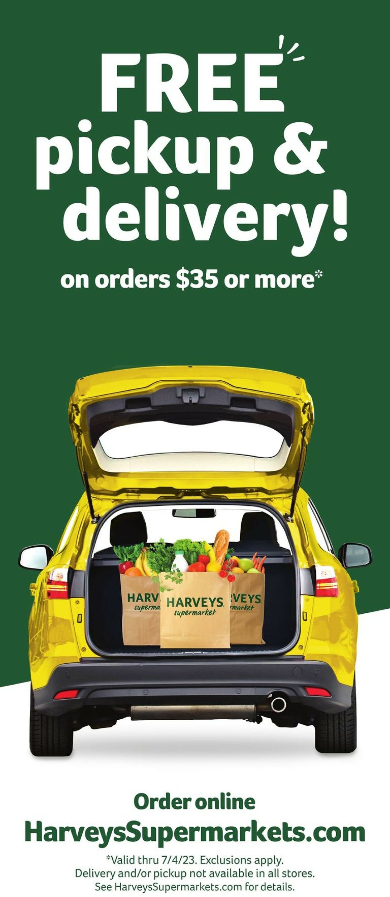 Harveys Supermarket Weekly Ad Circular - valid 06/28-07/04/2023