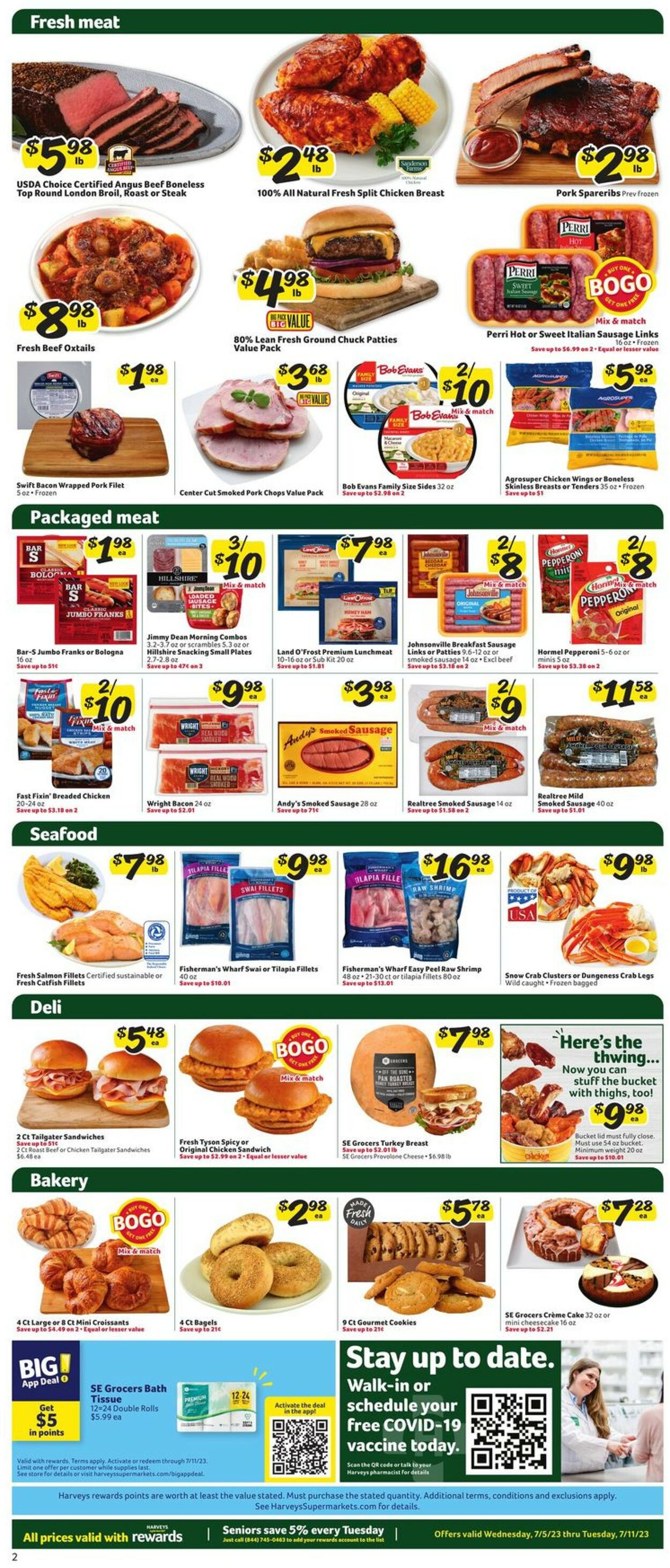 Harveys Supermarket Weekly Ad Circular - valid 07/05-07/11/2023 (Page 5)