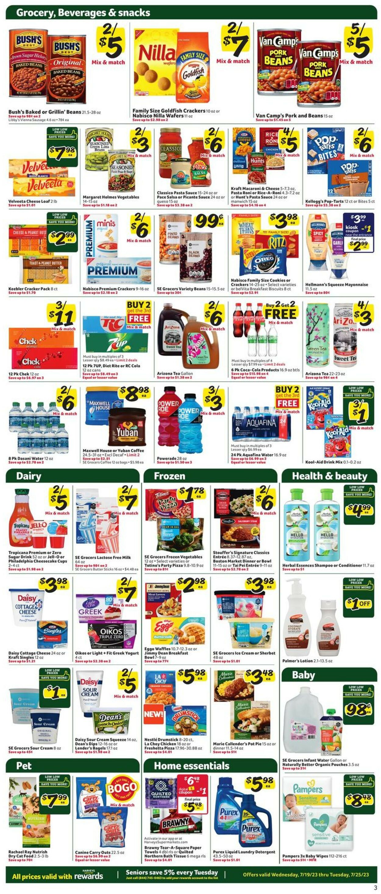 Harveys Supermarket Weekly Ad Circular - valid 07/19-07/25/2023 (Page 5)