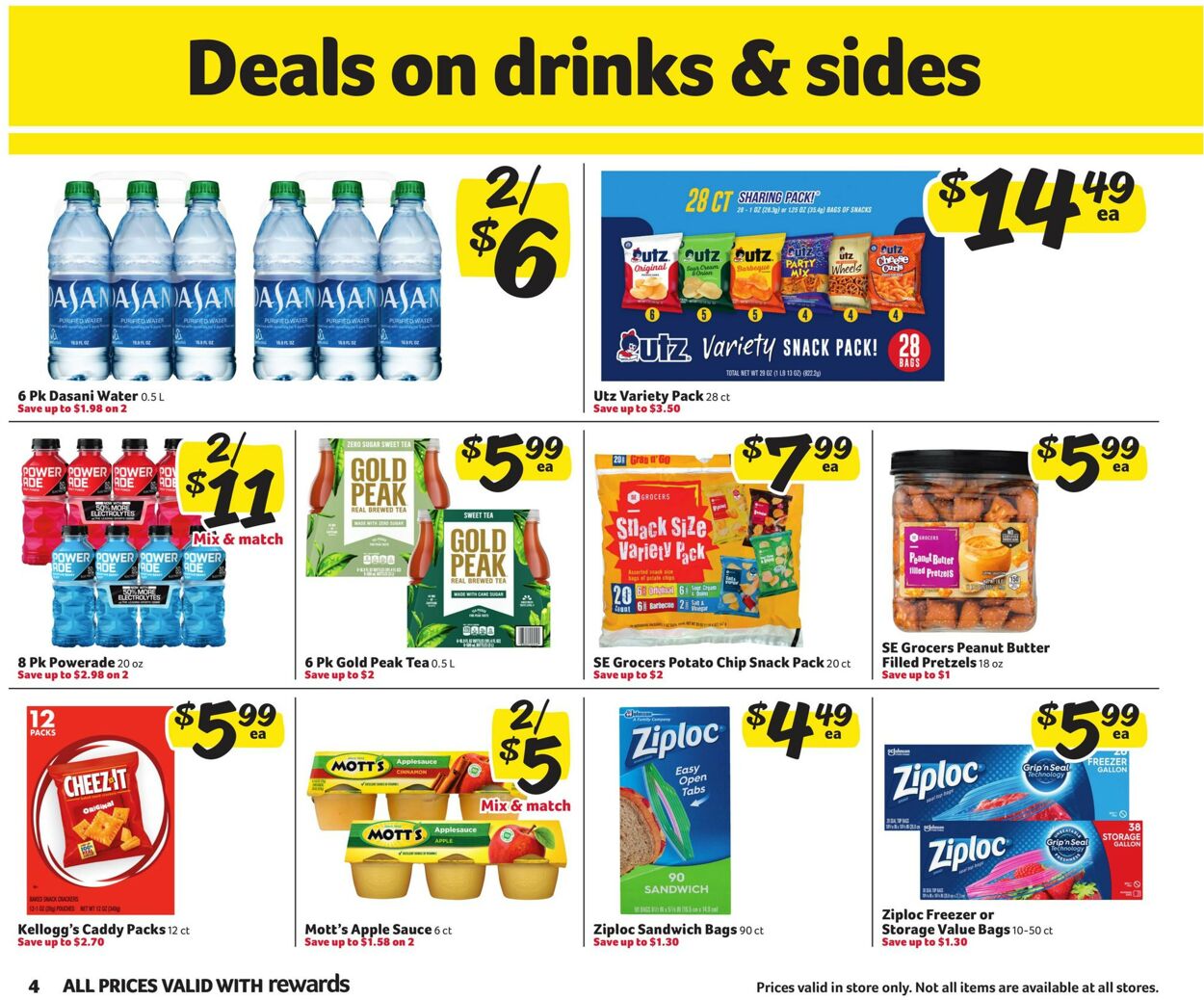 Harveys Supermarket Weekly Ad Circular - valid 07/26-08/08/2023 (Page 4)