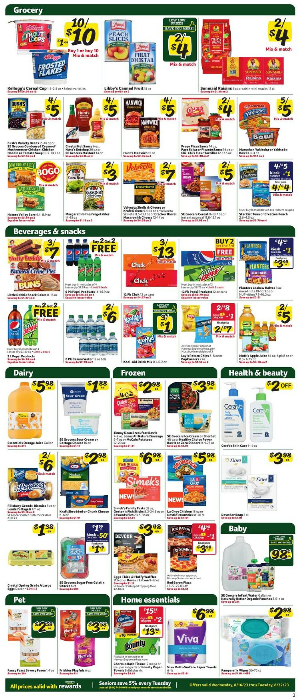 Harveys Supermarket Weekly Ad Circular - valid 08/16-08/22/2023 (Page 6)
