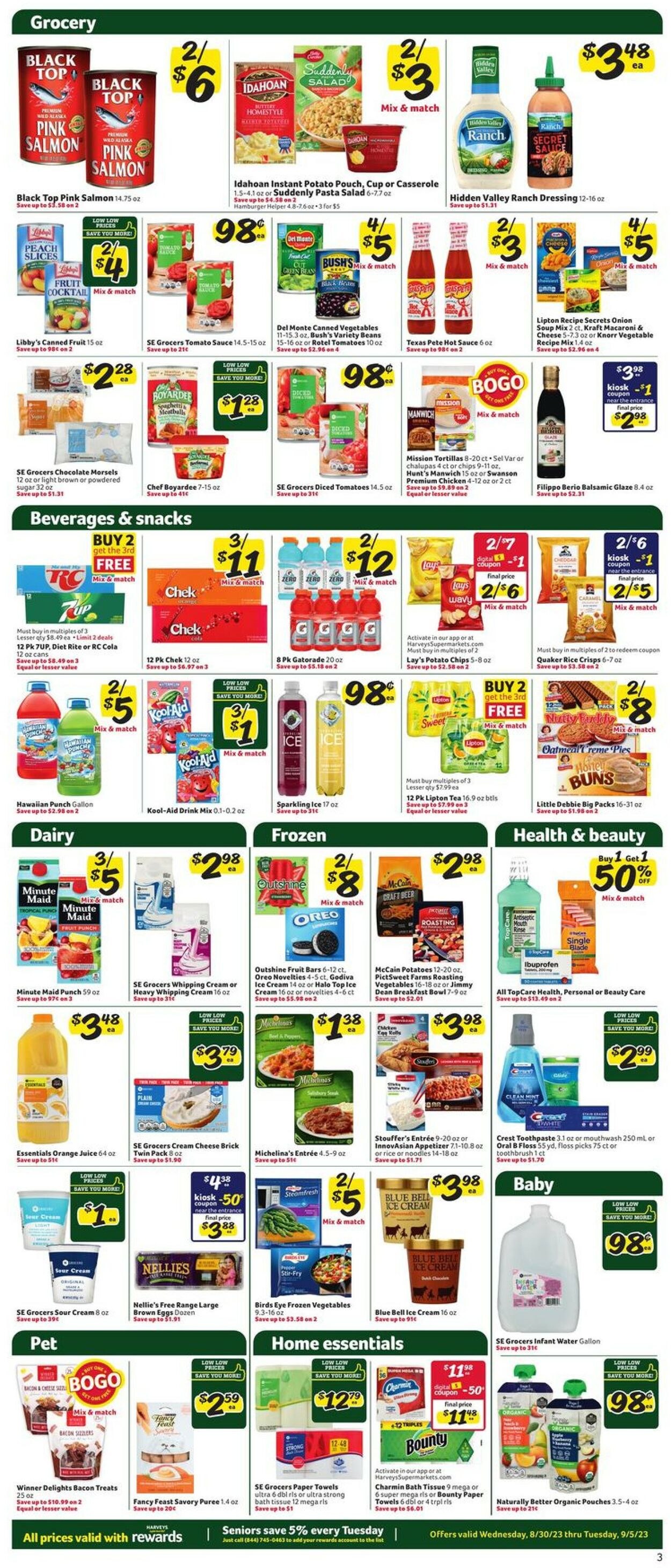 Harveys Supermarket Weekly Ad Circular - valid 08/30-09/05/2023 (Page 6)
