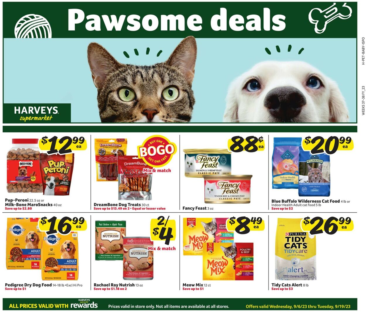 Harveys Supermarket Weekly Ad Circular - valid 09/06-09/19/2023