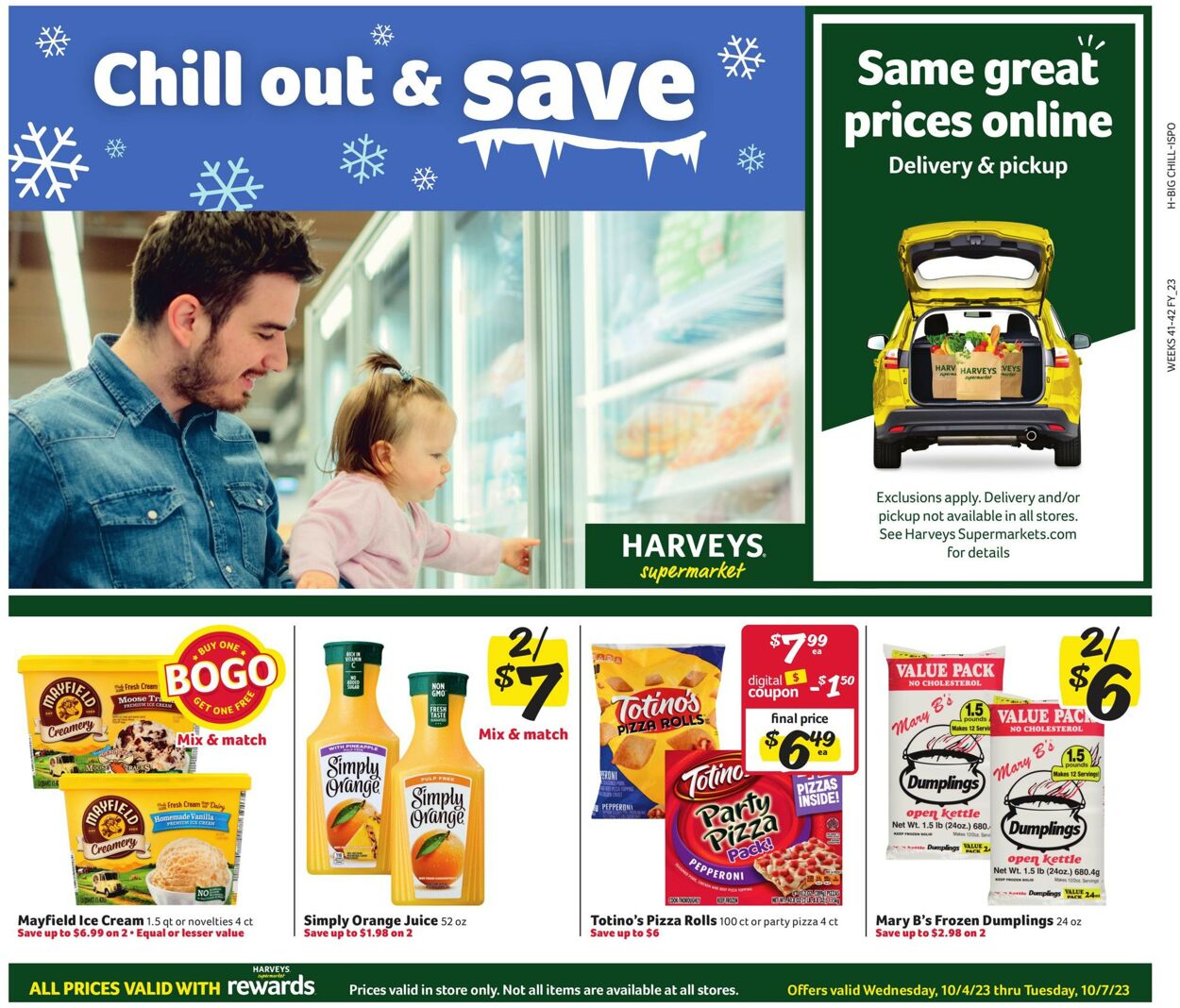 Harveys Supermarket Weekly Ad Circular - valid 10/04-10/17/2023