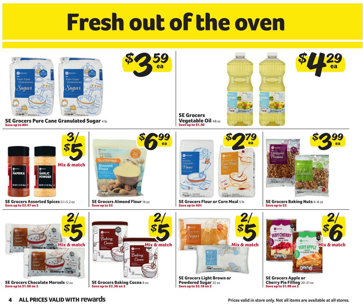 Harveys Supermarket Weekly Ad Circular - valid 10/18-10/31/2023 (Page 4)