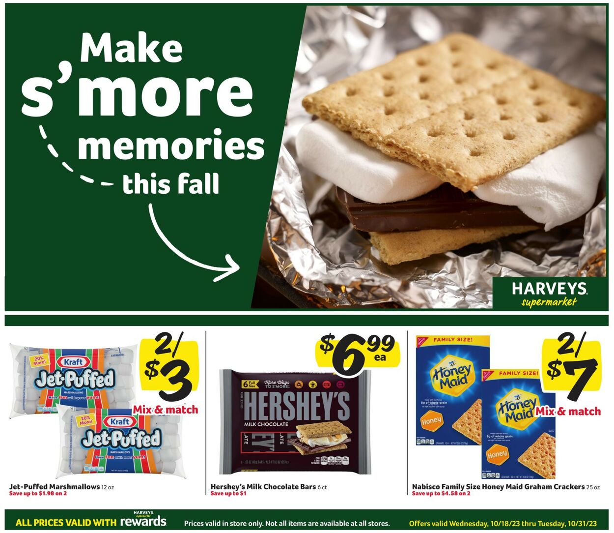 Harveys Supermarket Weekly Ad Circular - valid 10/18-10/31/2023 (Page 6)