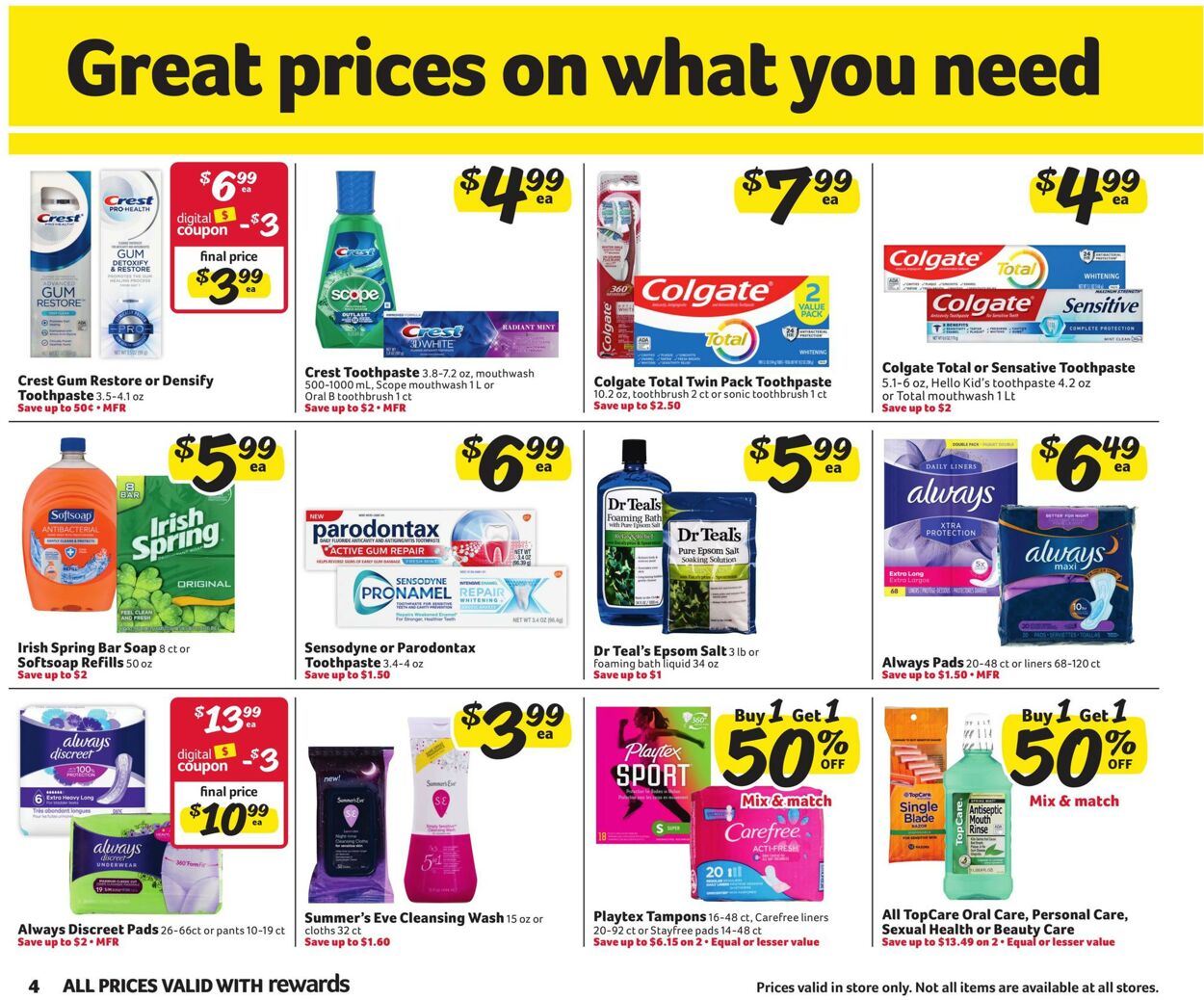 Harveys Supermarket Weekly Ad Circular - valid 11/01-11/14/2023 (Page 4)