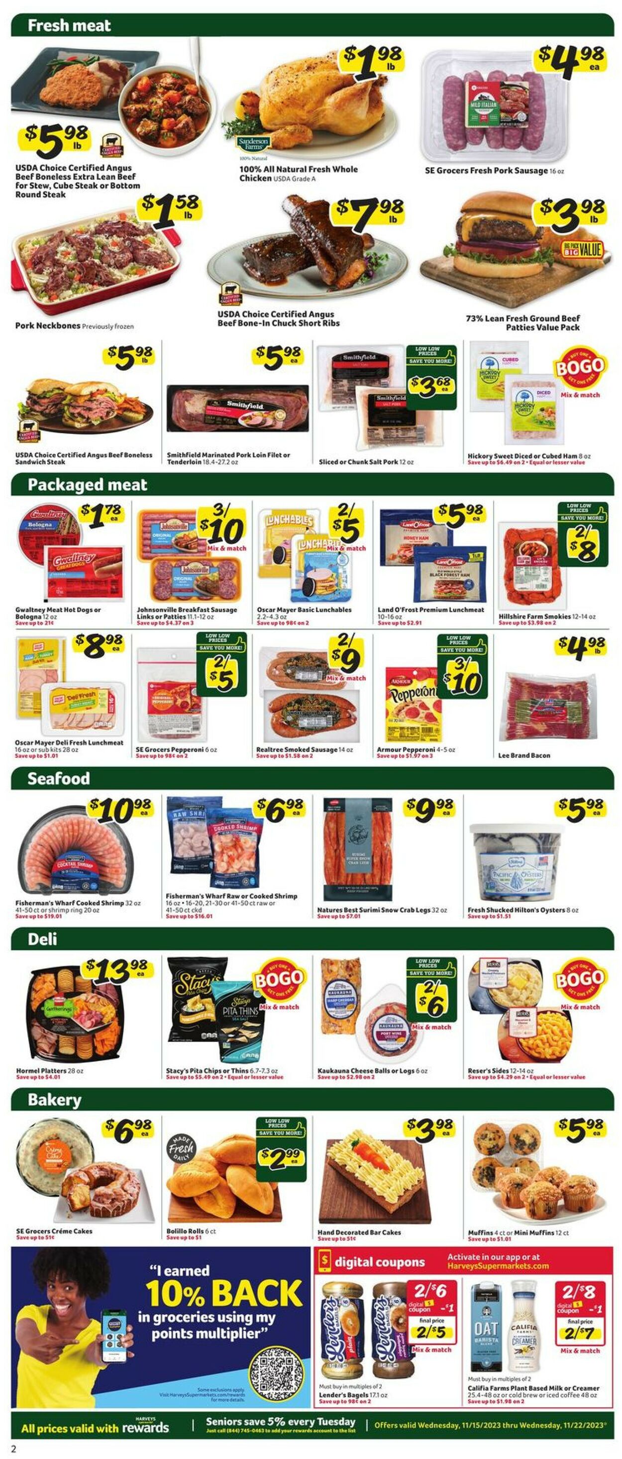 Harveys Supermarket Weekly Ad Circular - valid 11/15-11/21/2023 (Page 5)