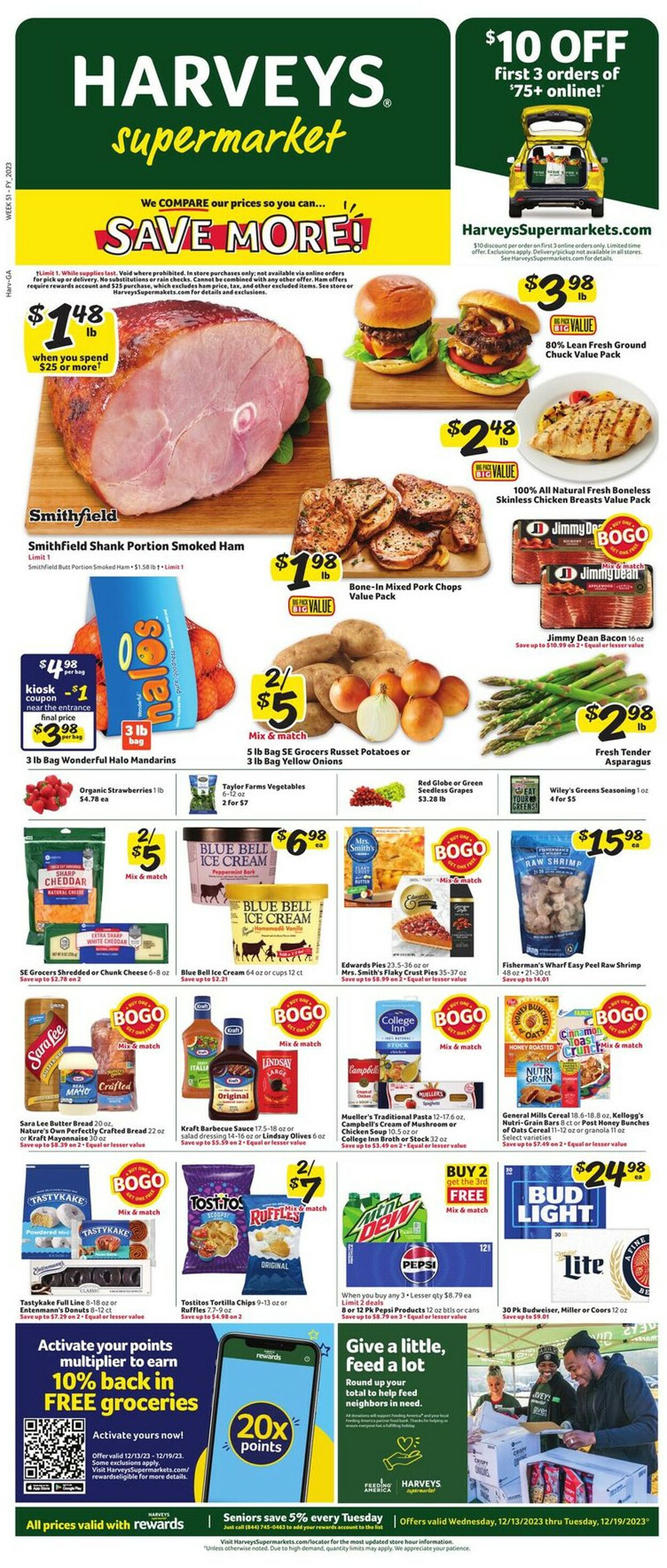 Harveys Supermarket Weekly Ad Circular - valid 12/13-12/19/2023 (Page 2)