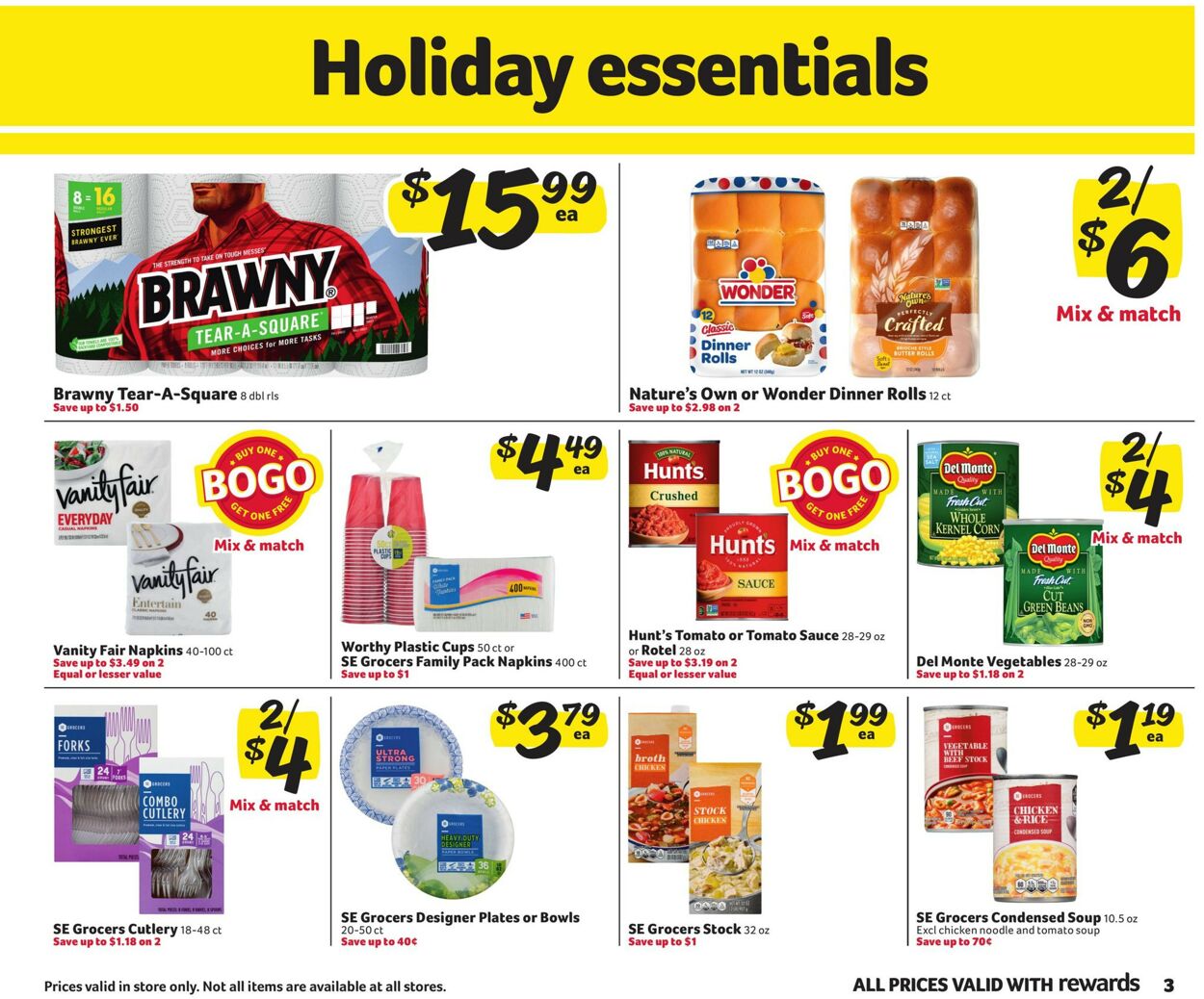Harveys Supermarket Weekly Ad Circular - valid 12/13-12/26/2023 (Page 3)