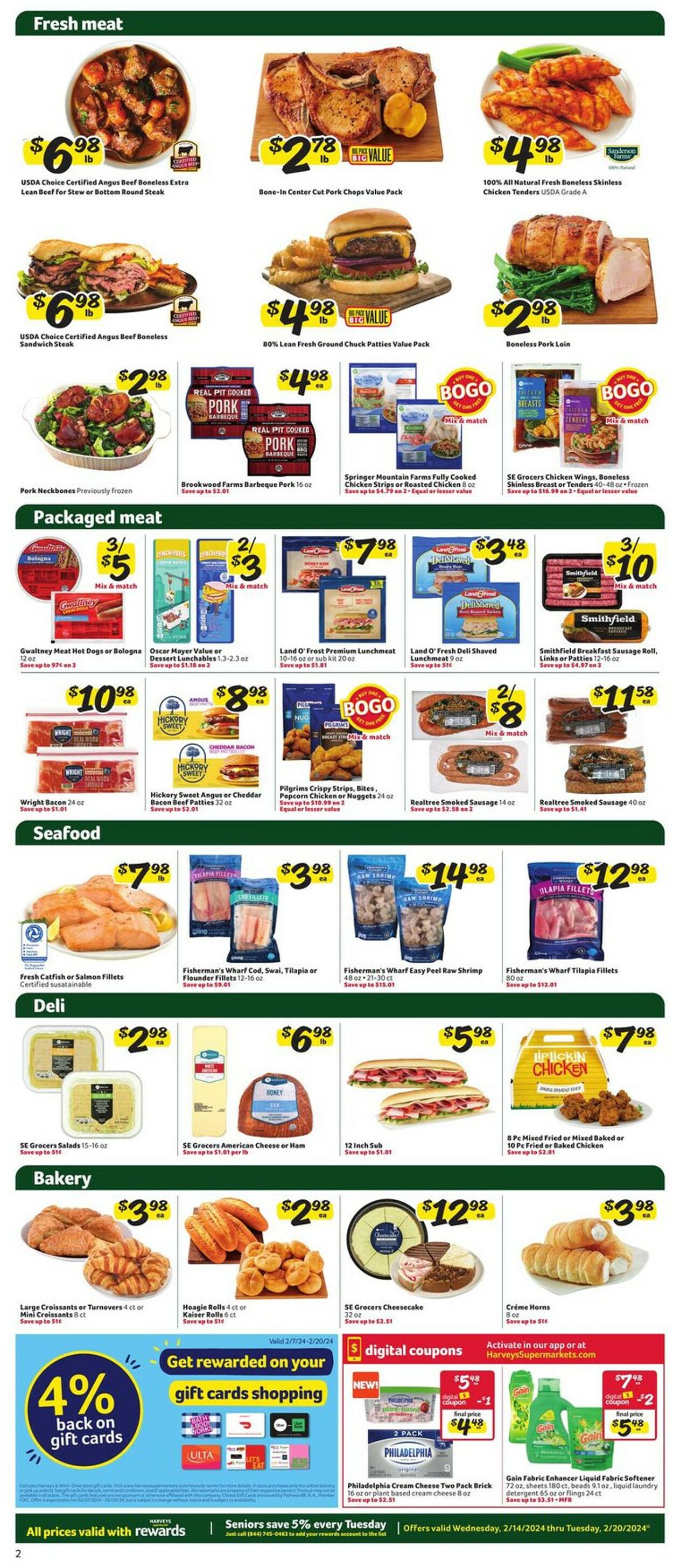 Harveys Supermarket Weekly Ad Circular - valid 02/14-02/20/2024 (Page 4)