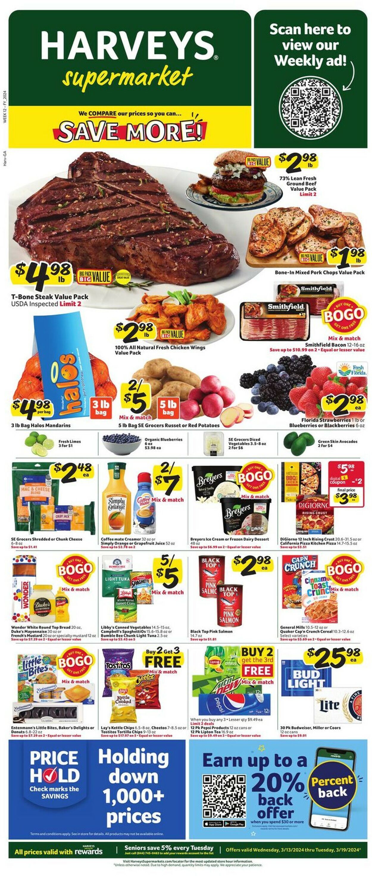 Harveys Supermarket Weekly Ad Circular - valid 03/13-03/19/2024