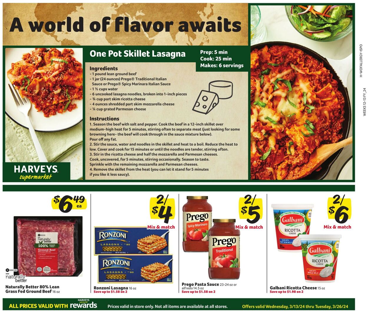 Harveys Supermarket Weekly Ad Circular - valid 03/13-03/26/2024