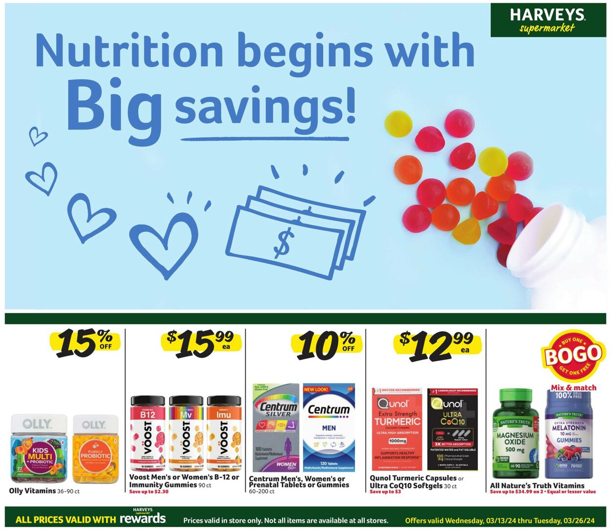 Harveys Supermarket Weekly Ad Circular - valid 03/13-03/26/2024 (Page 8)
