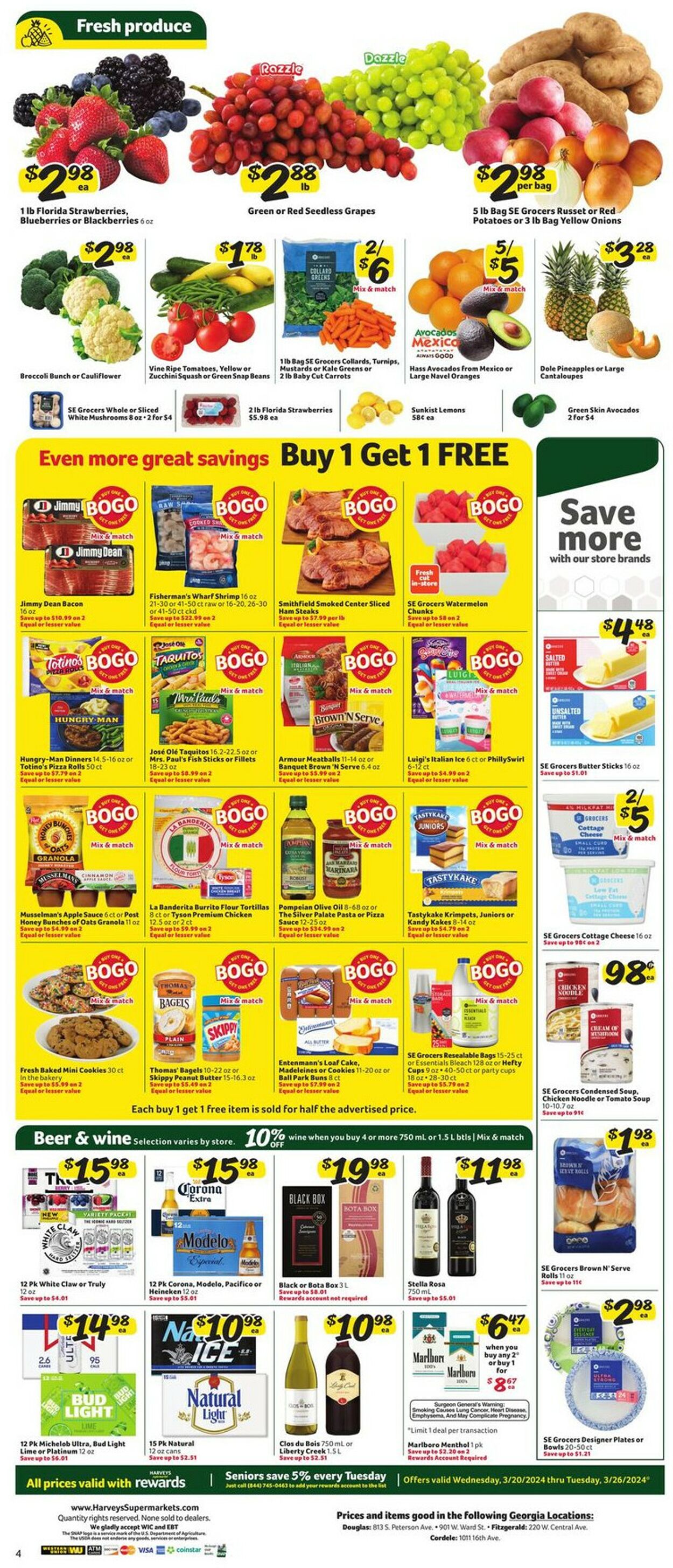 Harveys Supermarket Weekly Ad Circular - valid 03/20-03/26/2024 (Page 9)