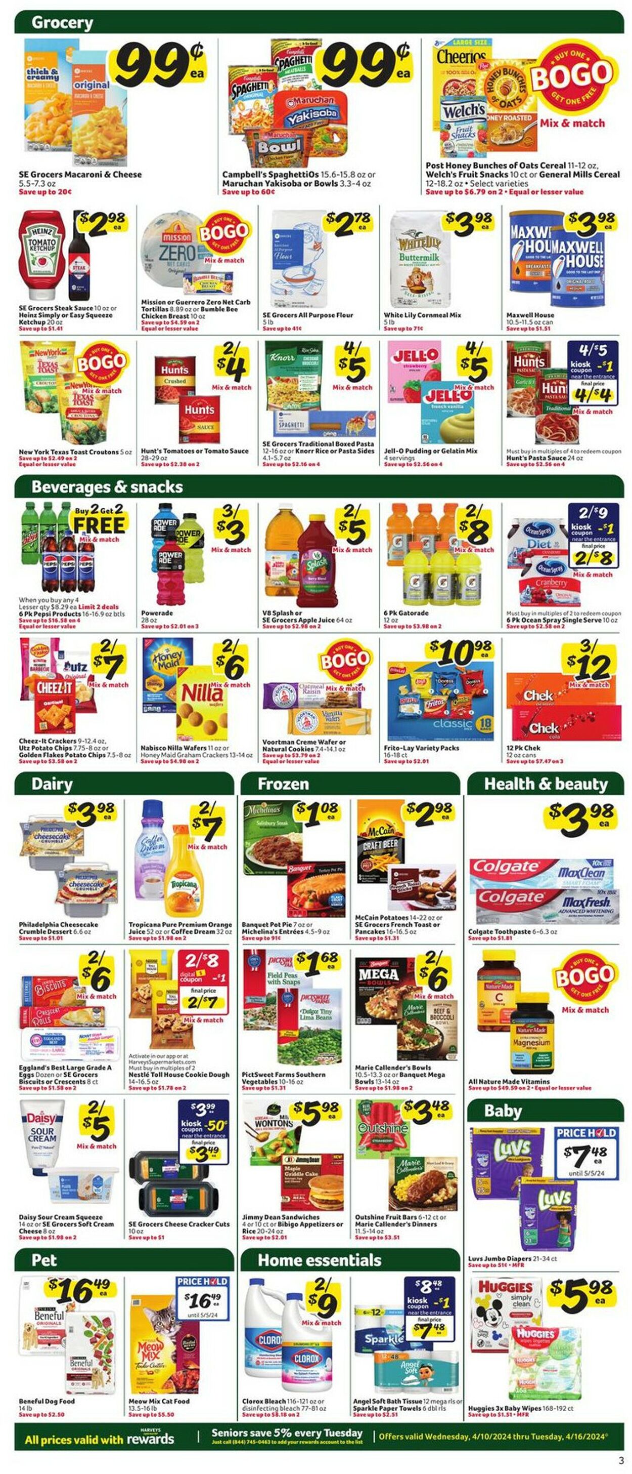Harveys Supermarket Weekly Ad Circular - valid 04/10-04/16/2024 (Page 5)