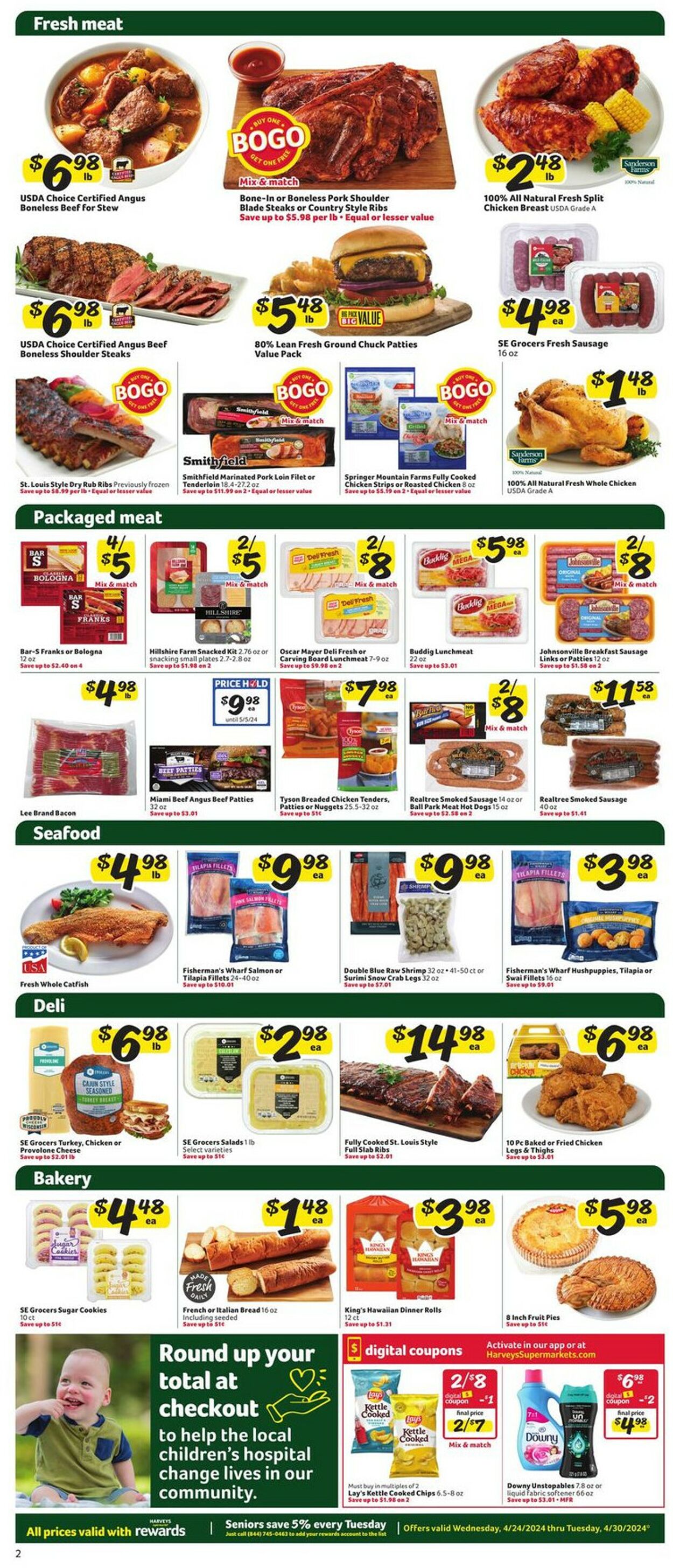 Harveys Supermarket Weekly Ad Circular - valid 04/24-04/30/2024 (Page 4)