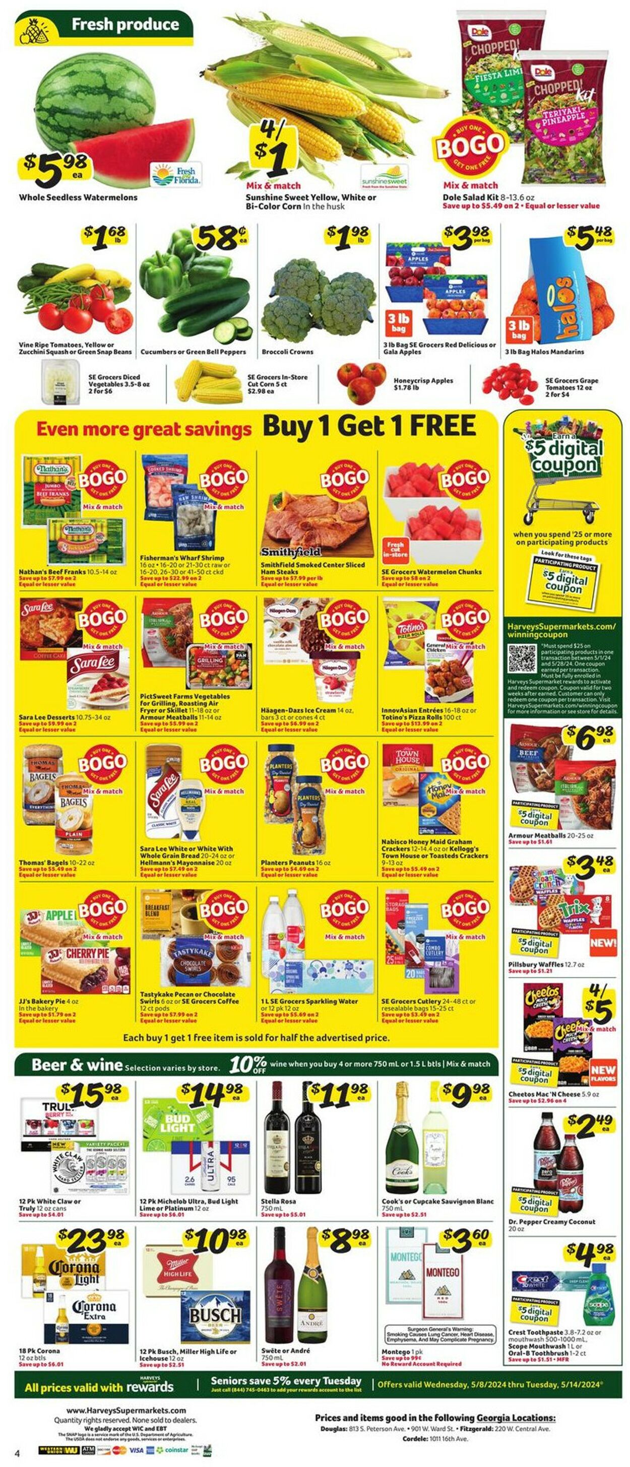 Harveys Supermarket Weekly Ad Circular - valid 05/08-05/14/2024 (Page 11)