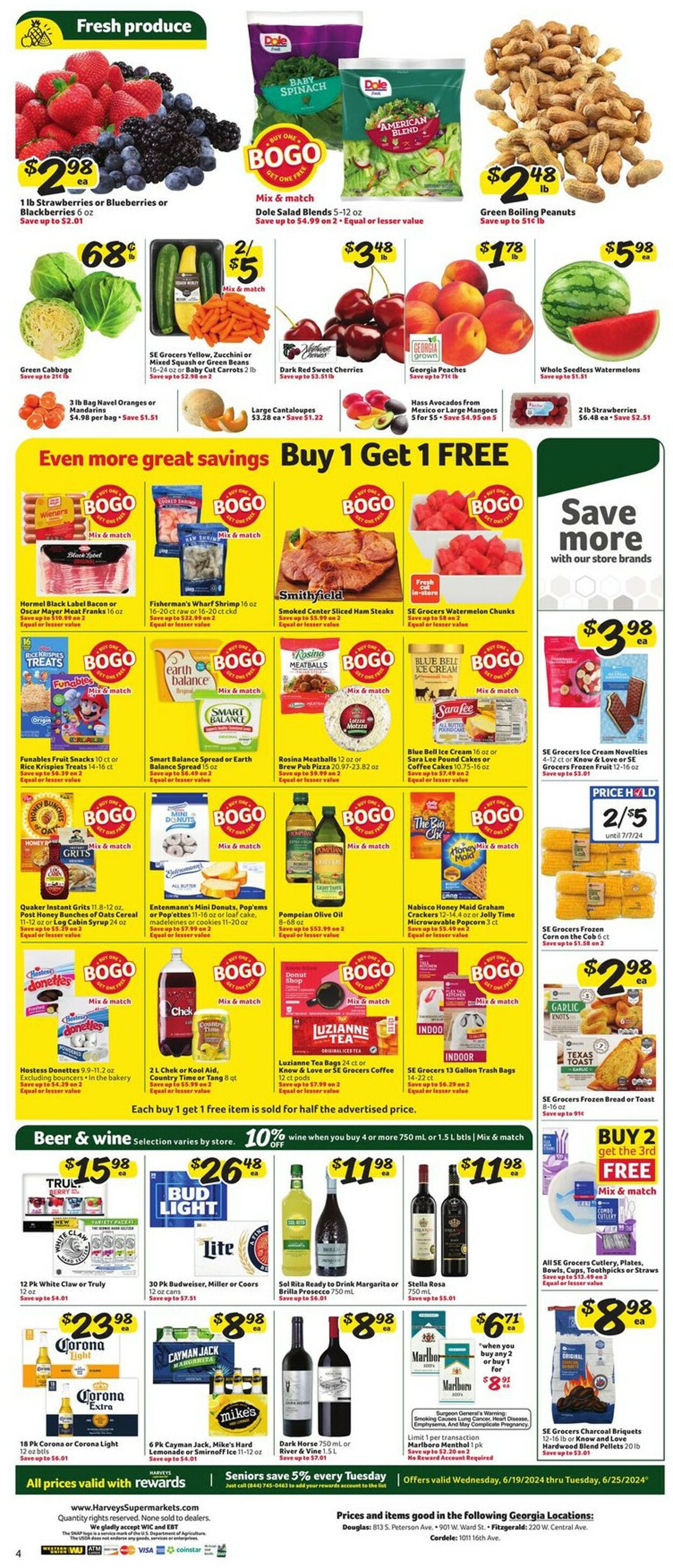 Harveys Supermarket Weekly Ad Circular - valid 06/19-06/25/2024 (Page 10)