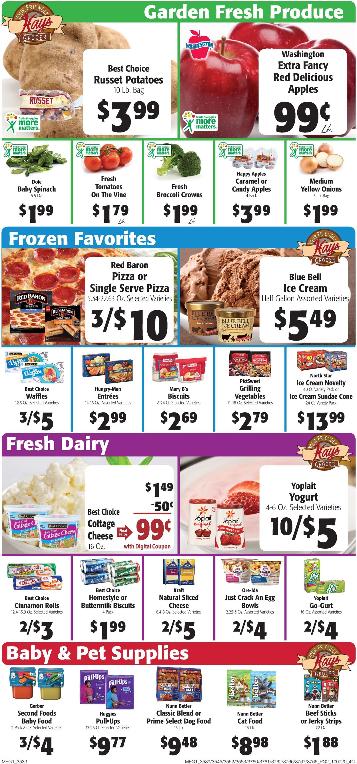 Hays Supermarket Weekly Ad Circular - valid 10/07-10/13/2020 (Page 2)