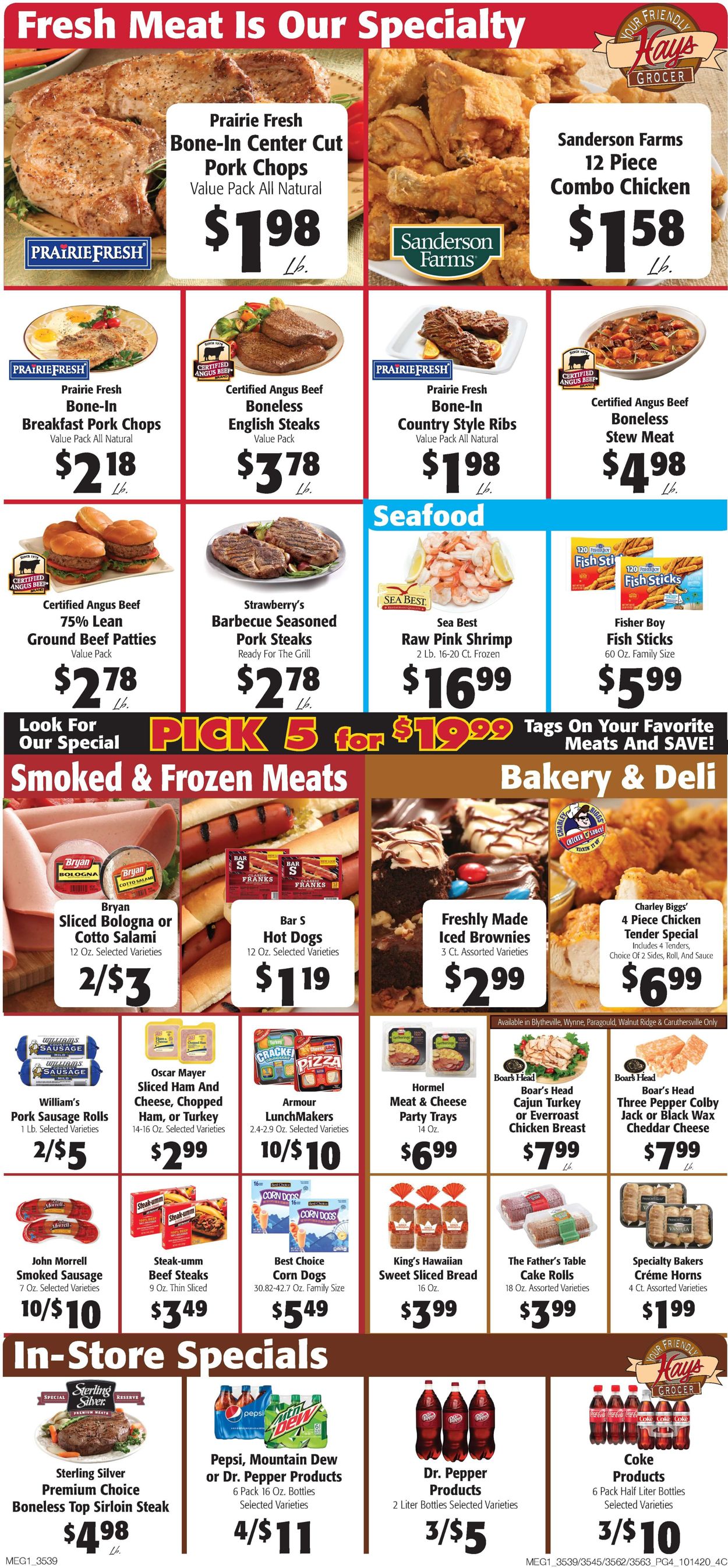Hays Supermarket Weekly Ad Circular - valid 10/14-10/20/2020 (Page 6)